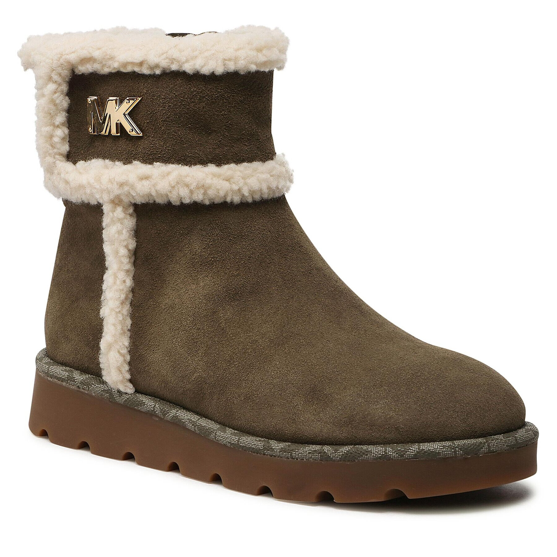 MICHAEL Michael Kors Polokozačky Maryl Bootie 40F2MRFE6S Khaki - Pepit.cz