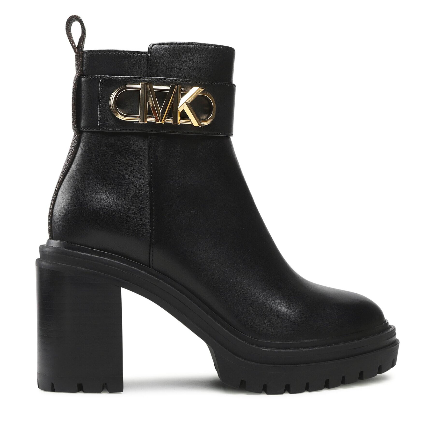 MICHAEL Michael Kors Polokozačky Parker Lug Bootie 40F2PKME7L Černá - Pepit.cz