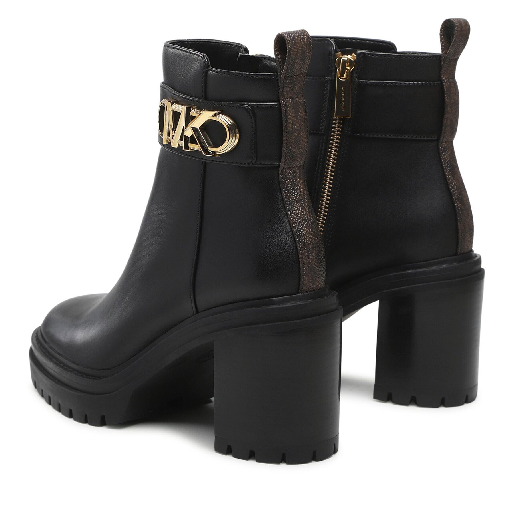 MICHAEL Michael Kors Polokozačky Parker Lug Bootie 40F2PKME7L Černá - Pepit.cz