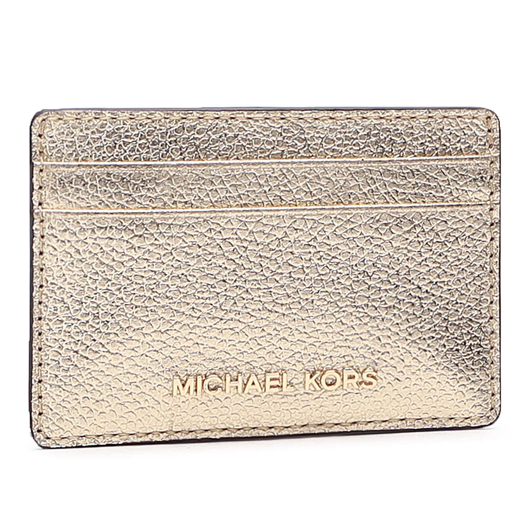 MICHAEL Michael Kors Pouzdro na kreditní karty Jet Set 34H9GJ6D5L Zlatá - Pepit.cz