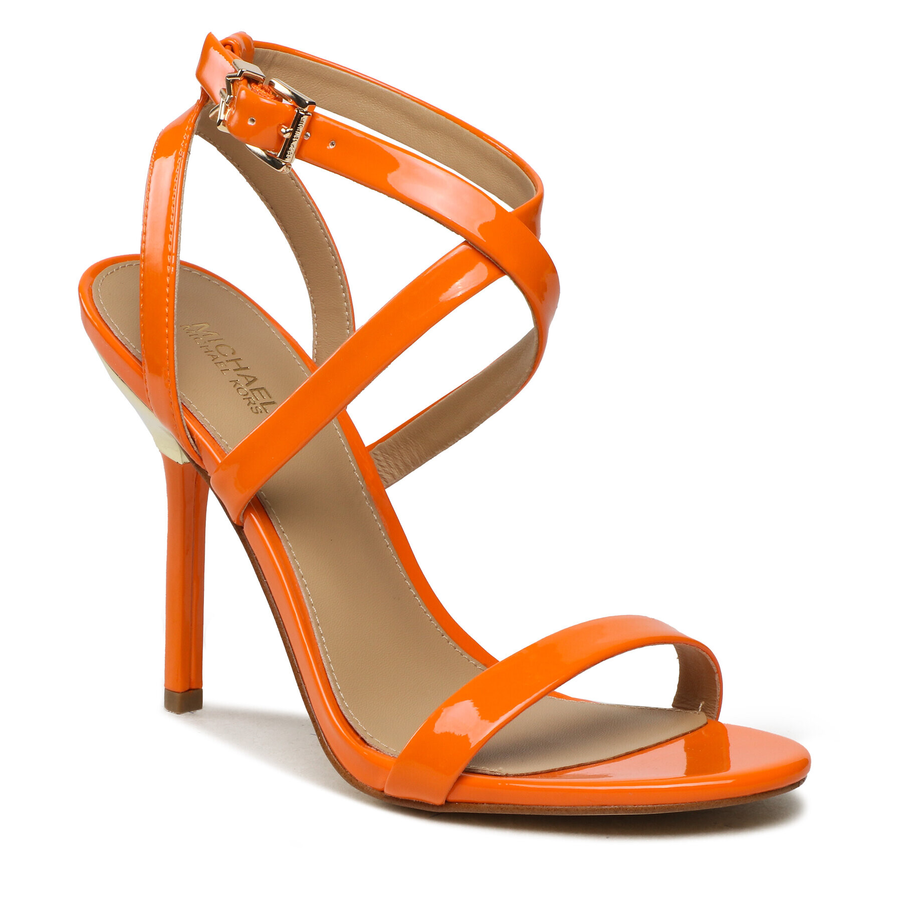 MICHAEL Michael Kors Sandály Asha Sandal 40S3ASHS1A Oranžová - Pepit.cz