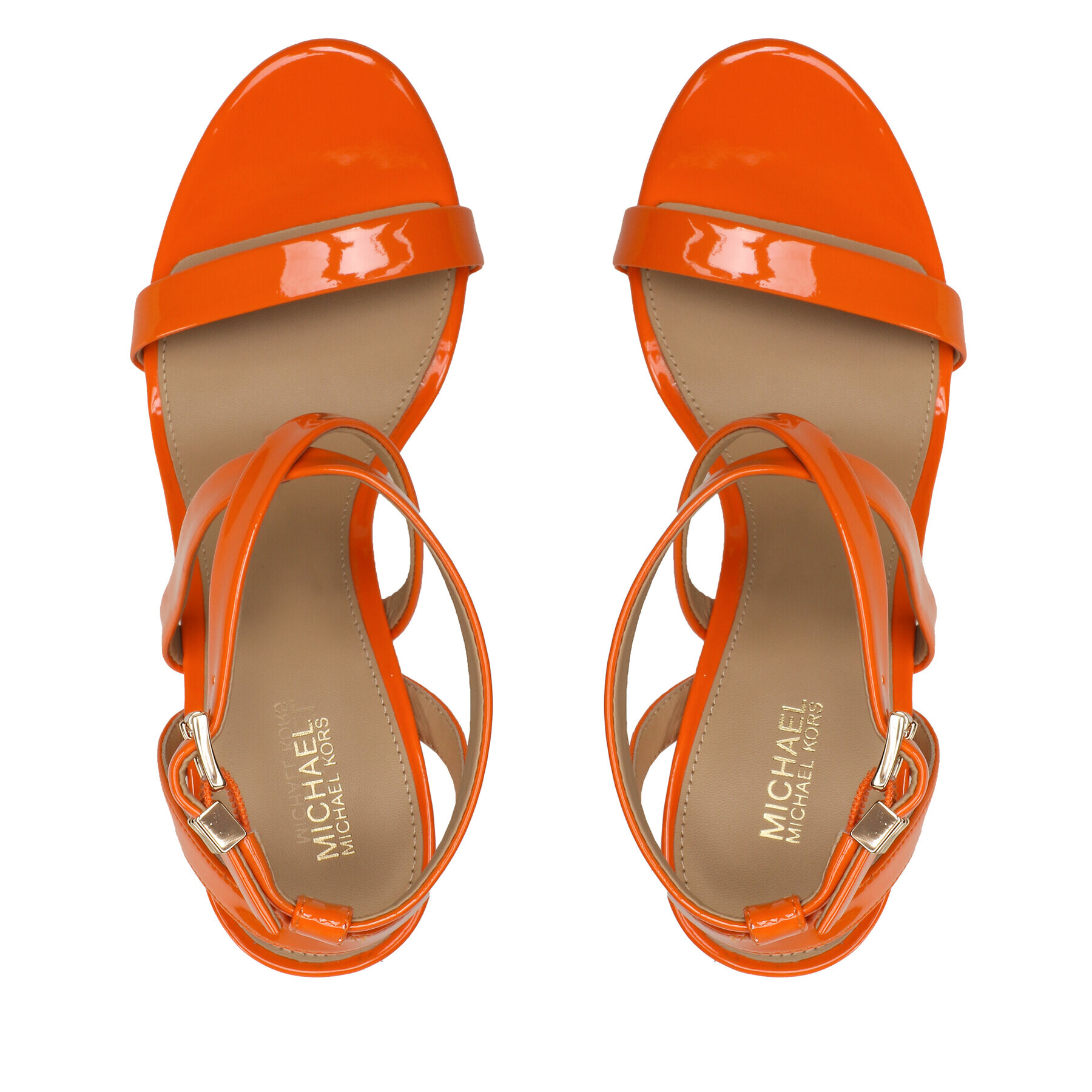 MICHAEL Michael Kors Sandály Asha Sandal 40S3ASHS1A Oranžová - Pepit.cz