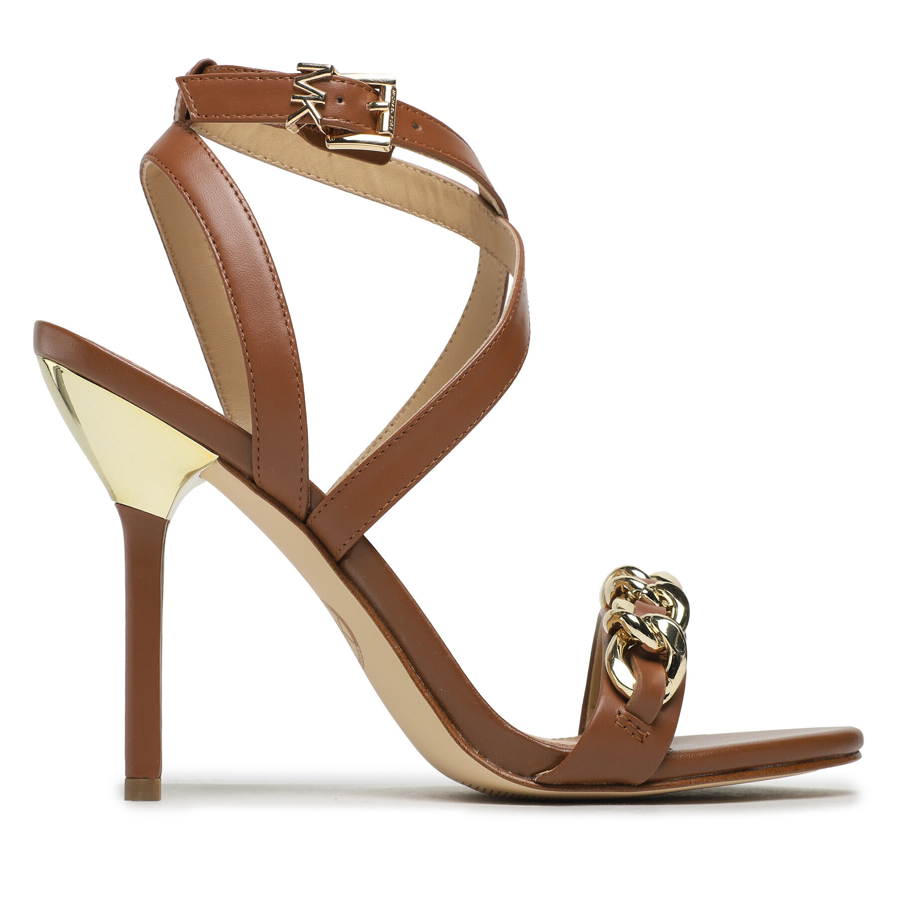 MICHAEL Michael Kors Sandály Asha Sandal 40S3ASHS3L Hnědá - Pepit.cz