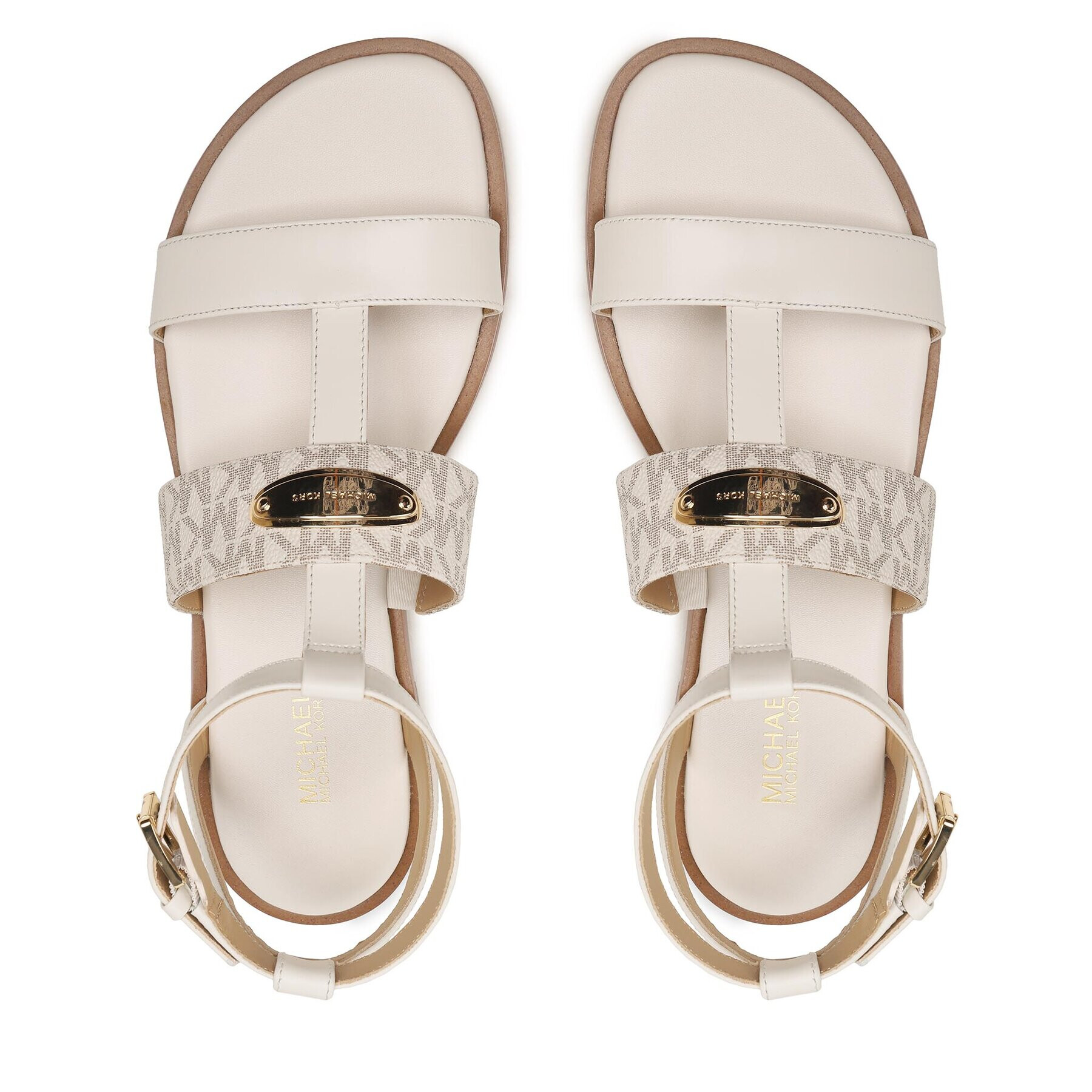 MICHAEL Michael Kors Sandály Darcy Sandal 40S3DCFS4B Écru - Pepit.cz