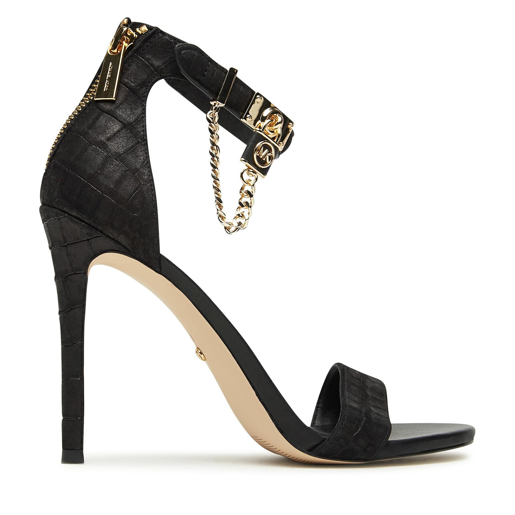 MICHAEL Michael Kors Sandály Hamilton Heeled Sandal 40F3HAHS1E Černá - Pepit.cz