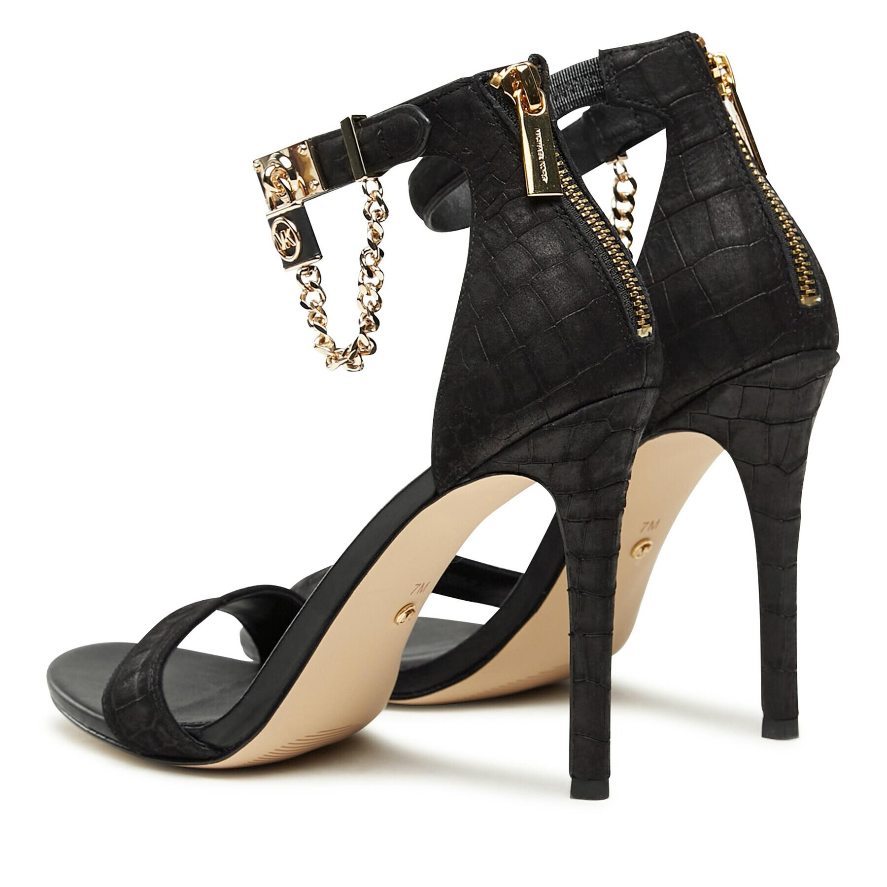 MICHAEL Michael Kors Sandály Hamilton Heeled Sandal 40F3HAHS1E Černá - Pepit.cz