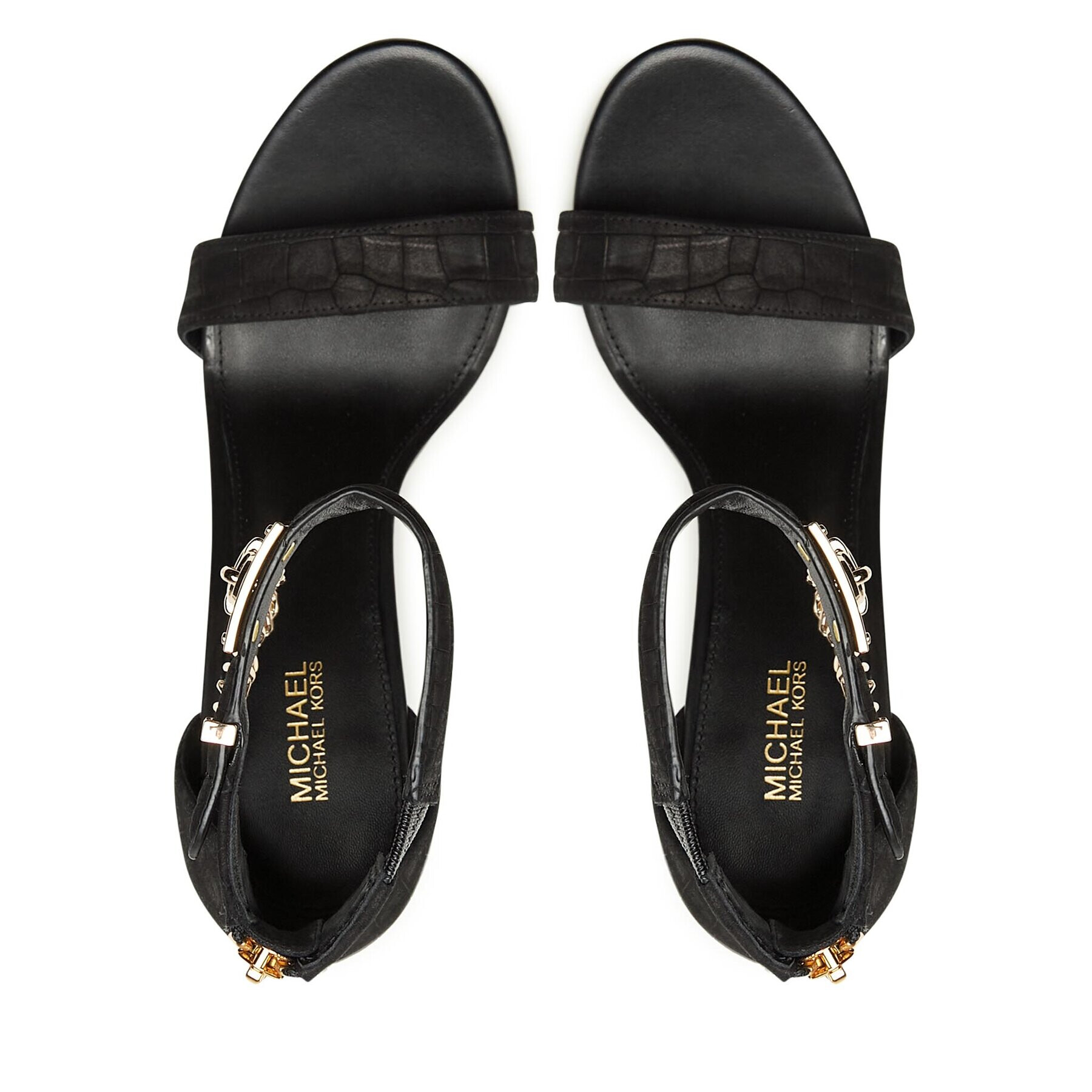 MICHAEL Michael Kors Sandály Hamilton Heeled Sandal 40F3HAHS1E Černá - Pepit.cz