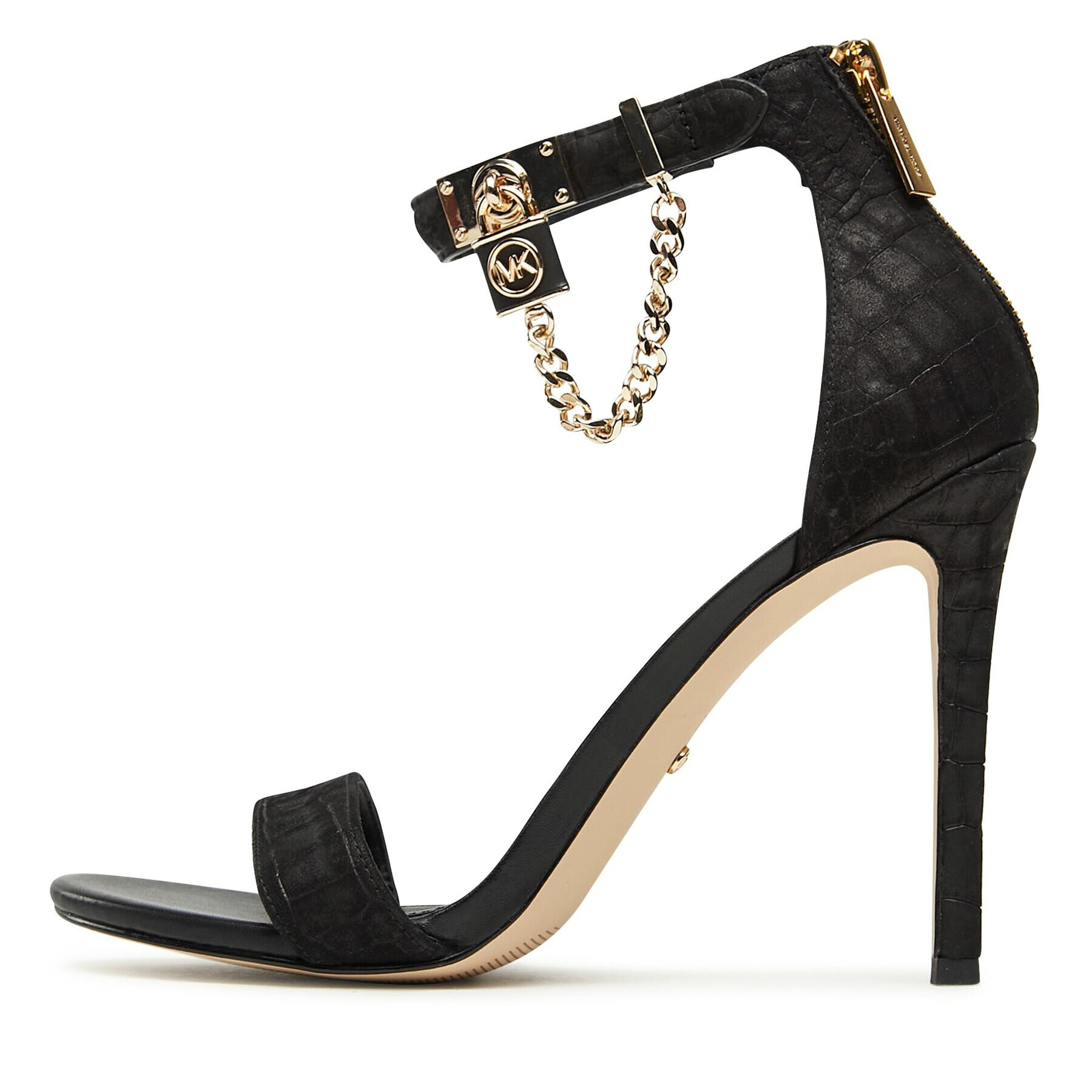 MICHAEL Michael Kors Sandály Hamilton Heeled Sandal 40F3HAHS1E Černá - Pepit.cz