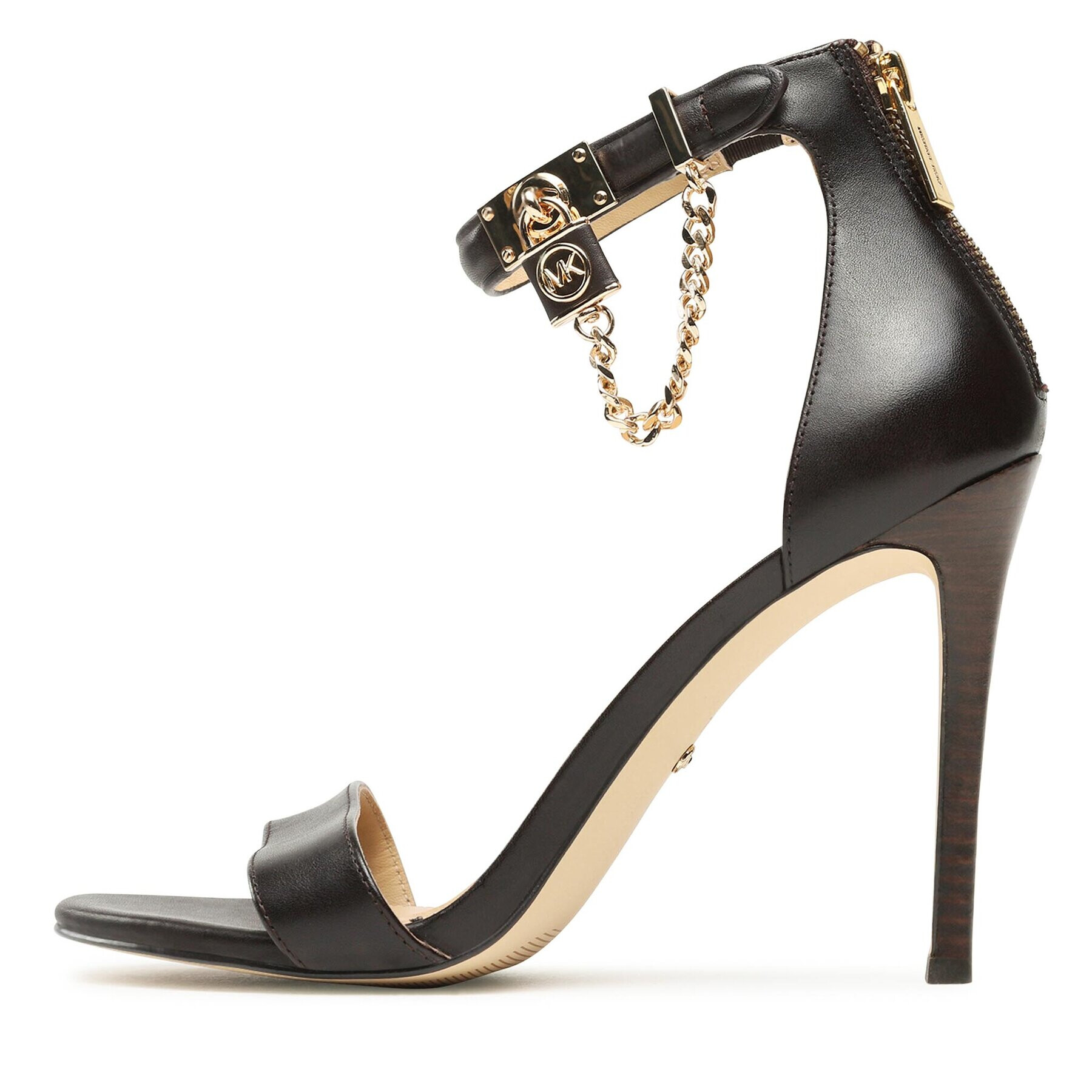 MICHAEL Michael Kors Sandály Hamilton Heeled Sandal 40F3HAHS1L Hnědá - Pepit.cz