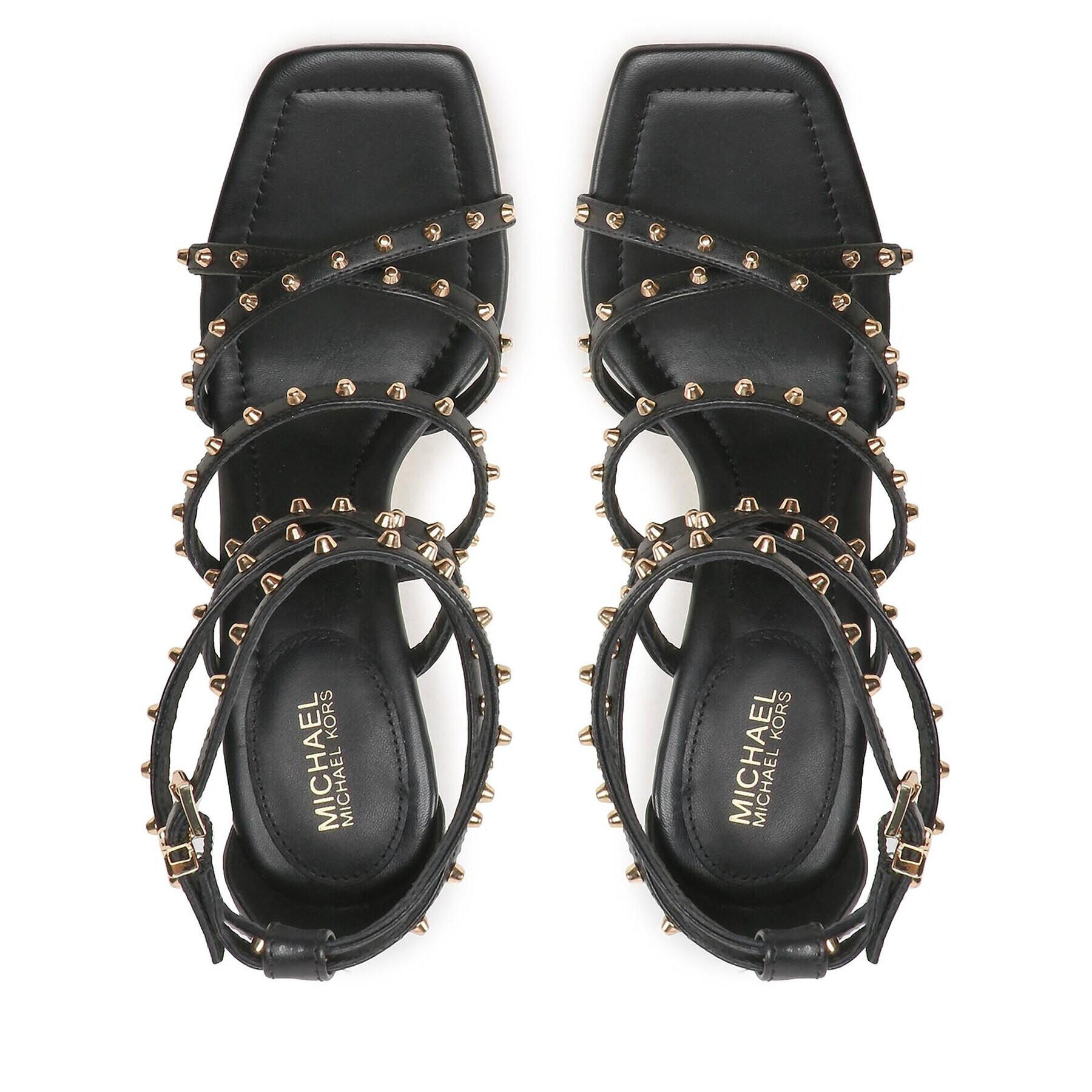 MICHAEL Michael Kors Sandály Imani Strappy Sandal 40F3IMHS1L Černá - Pepit.cz