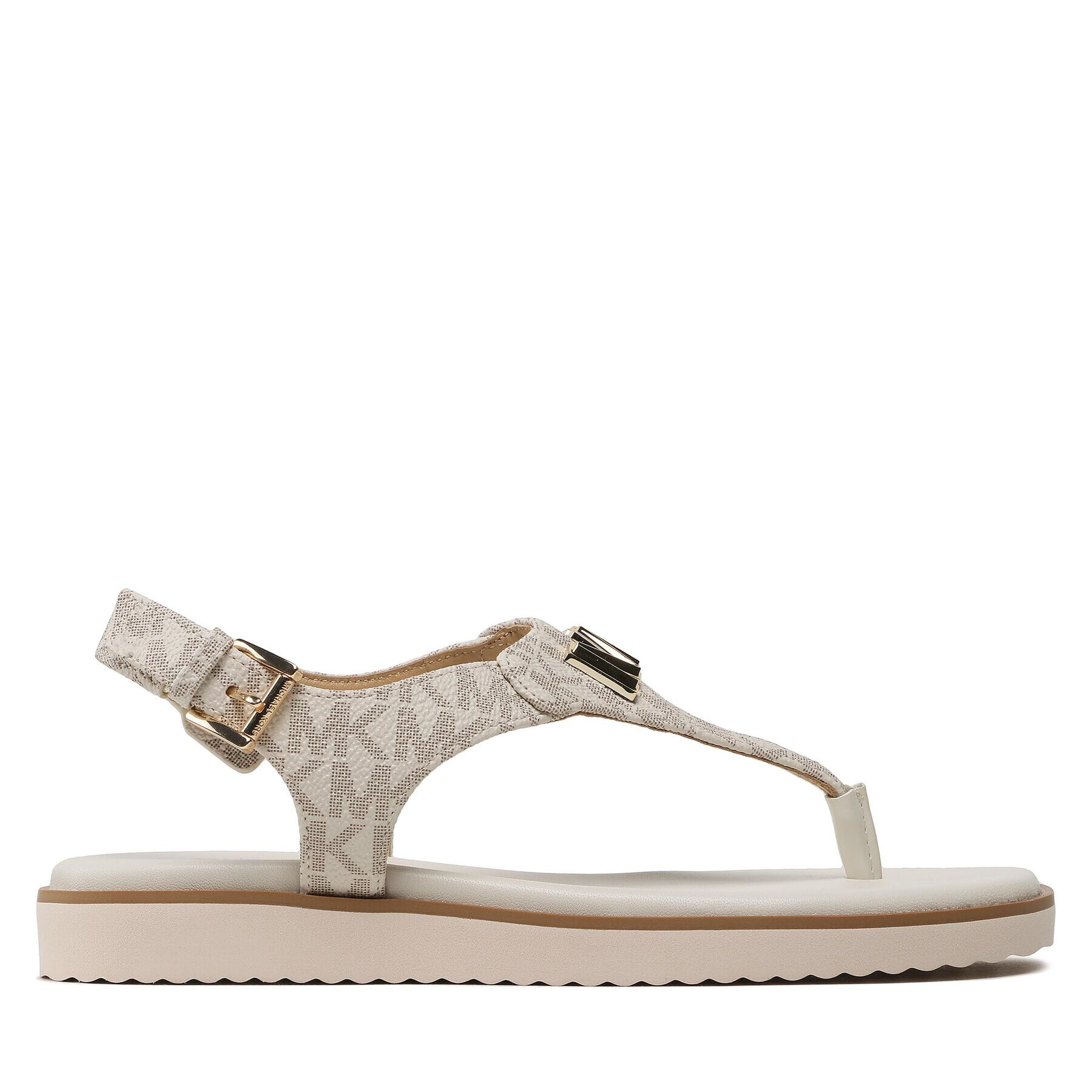 MICHAEL Michael Kors Sandály Jilly Flat Sandal 40S2JLFAAB Écru - Pepit.cz