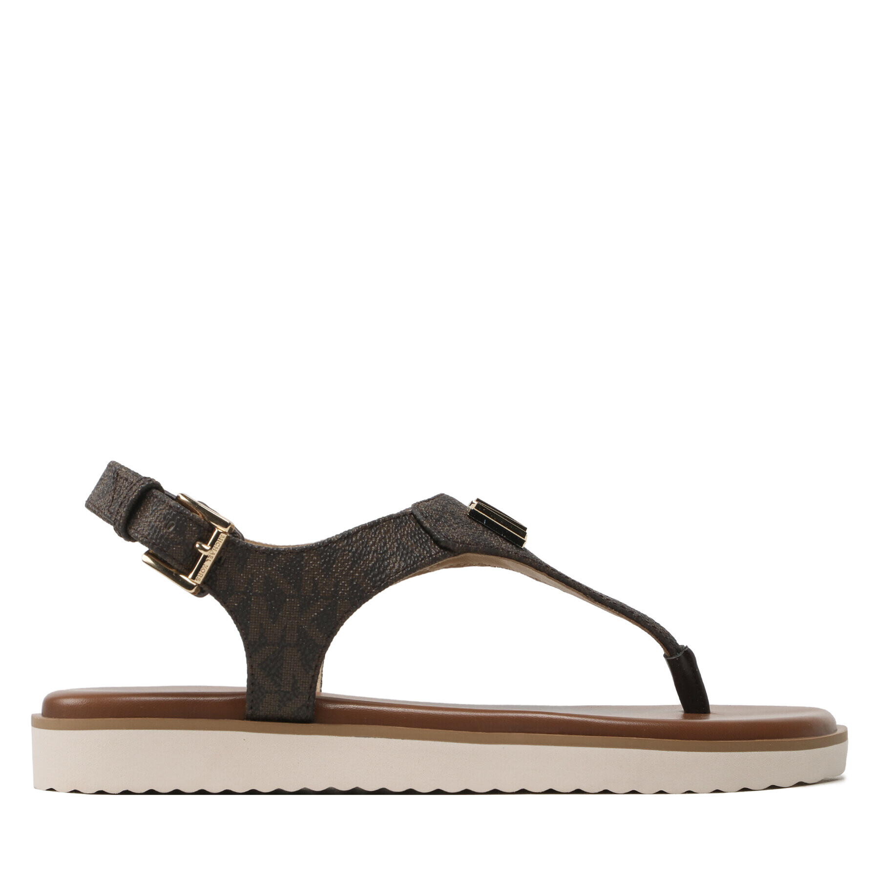 MICHAEL Michael Kors Sandály Jilly Flat Sandal 40S2JLFAAB Hnědá - Pepit.cz