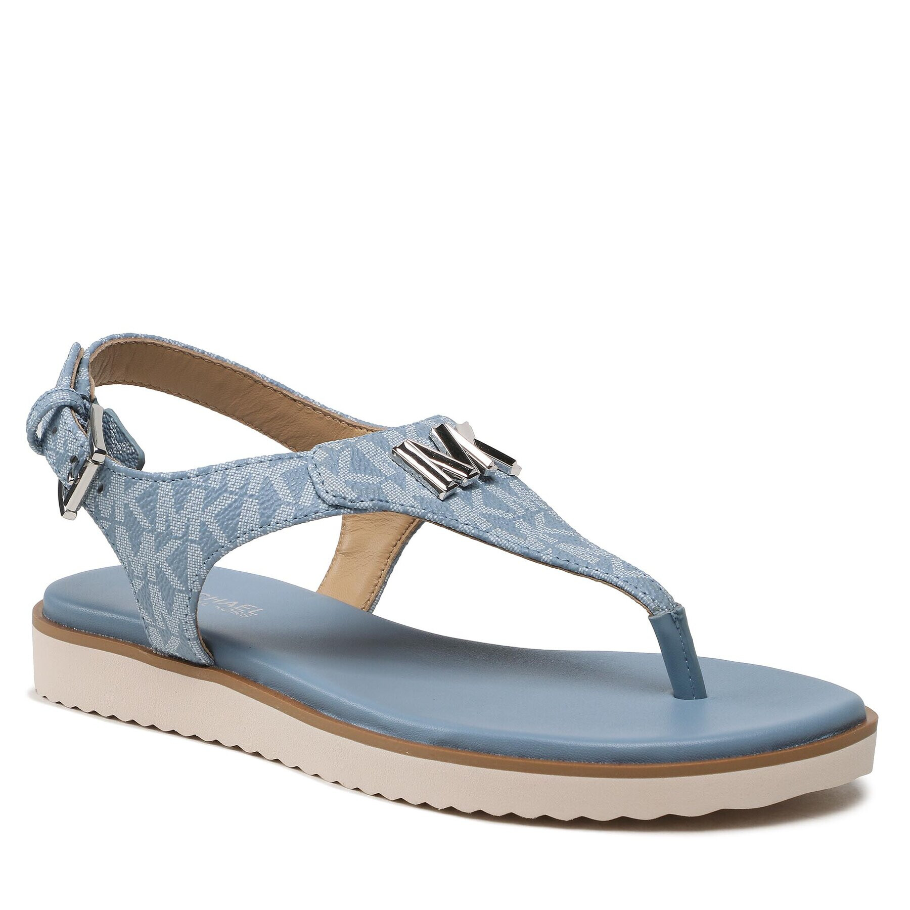 MICHAEL Michael Kors Sandály Jilly Flat Sandal 40S2JLFAAB Modrá - Pepit.cz