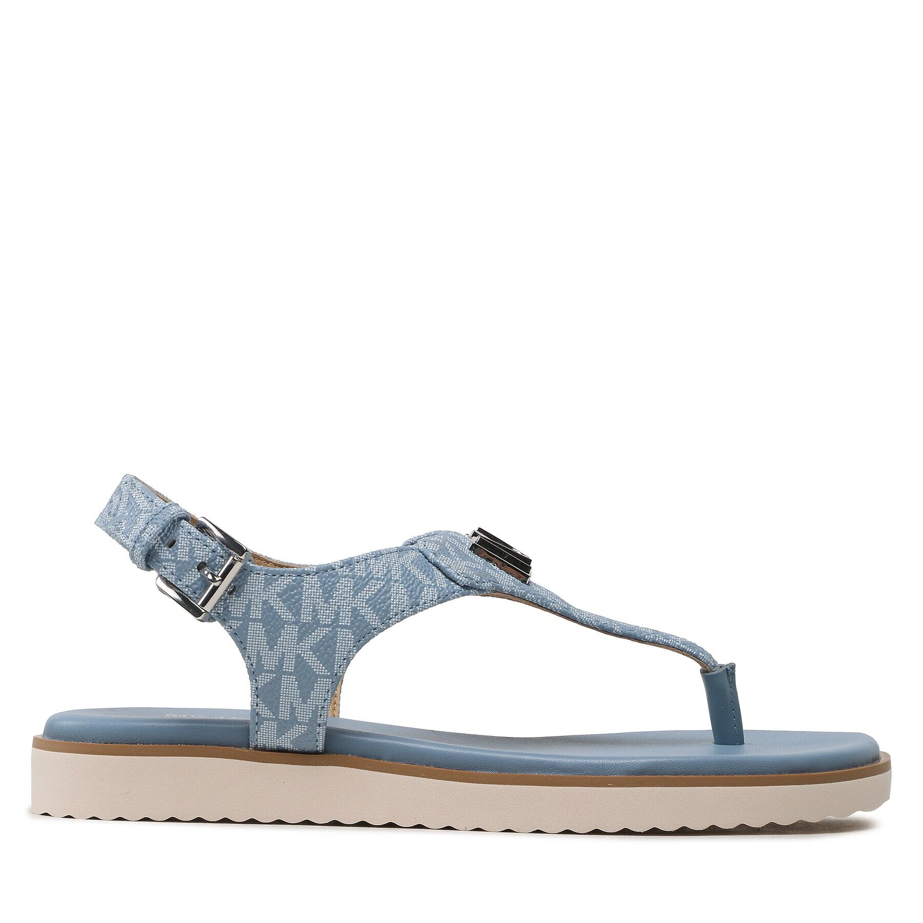 MICHAEL Michael Kors Sandály Jilly Flat Sandal 40S2JLFAAB Modrá - Pepit.cz