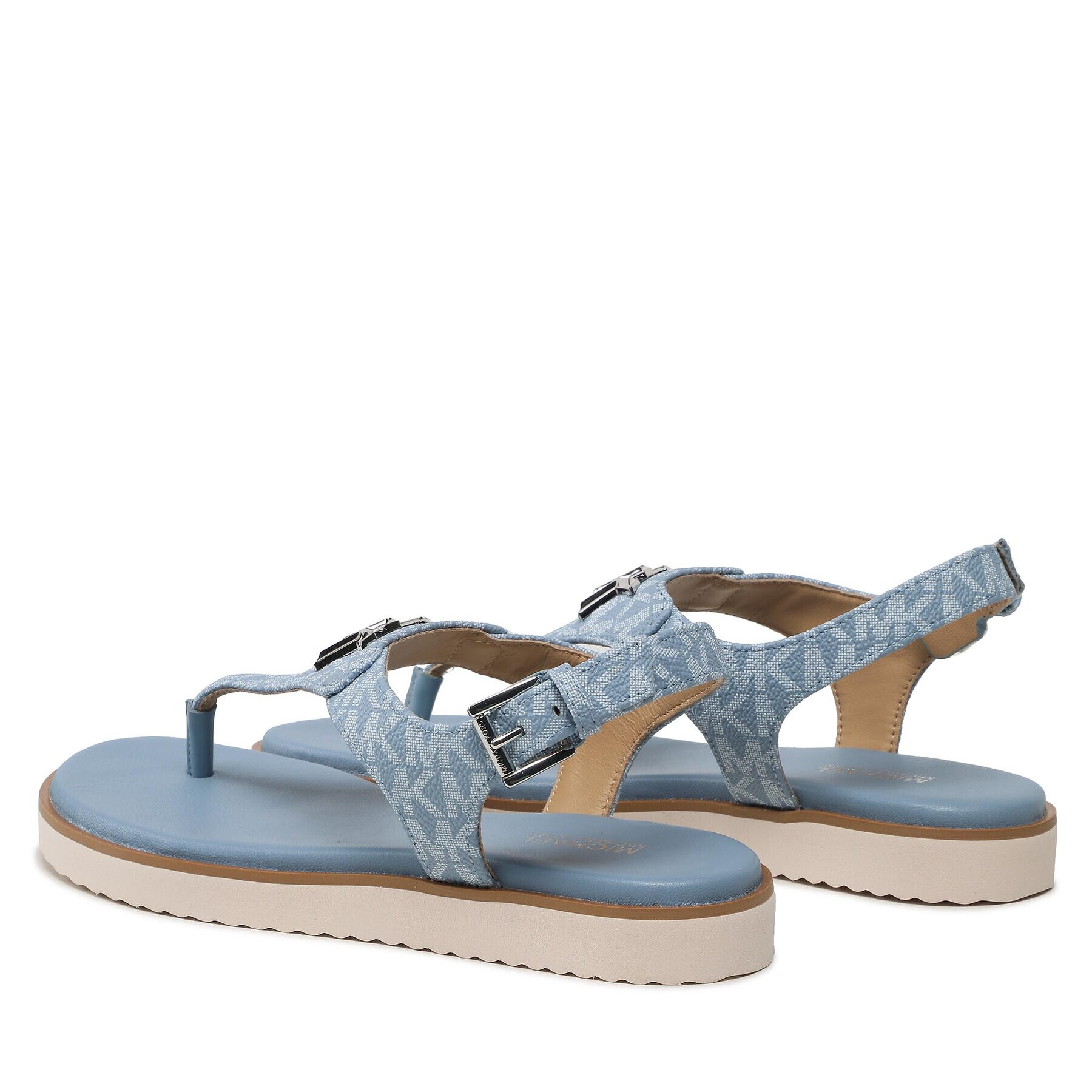 MICHAEL Michael Kors Sandály Jilly Flat Sandal 40S2JLFAAB Modrá - Pepit.cz