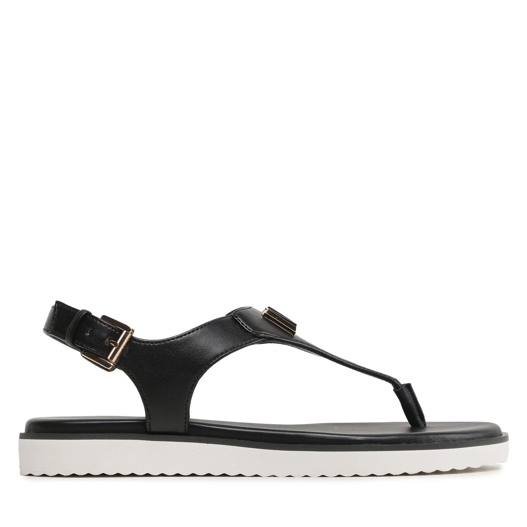 MICHAEL Michael Kors Sandály Jilly Flat Sandal 40S2JLFAAL Černá - Pepit.cz