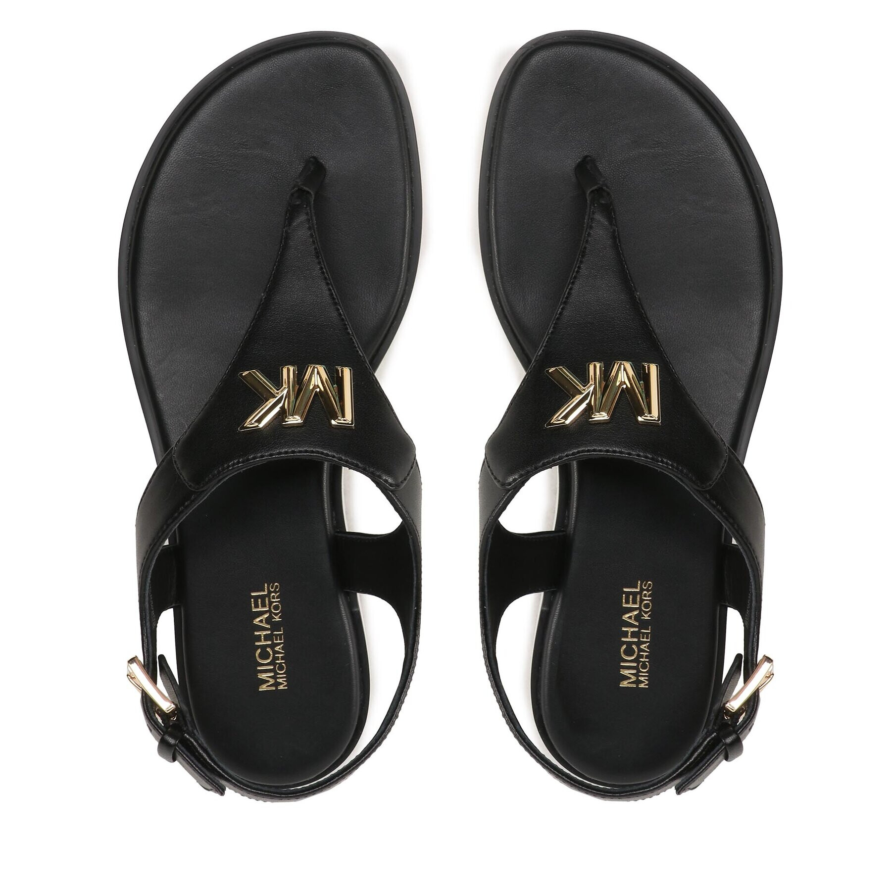 MICHAEL Michael Kors Sandály Jilly Flat Sandal 40S2JLFAAL Černá - Pepit.cz