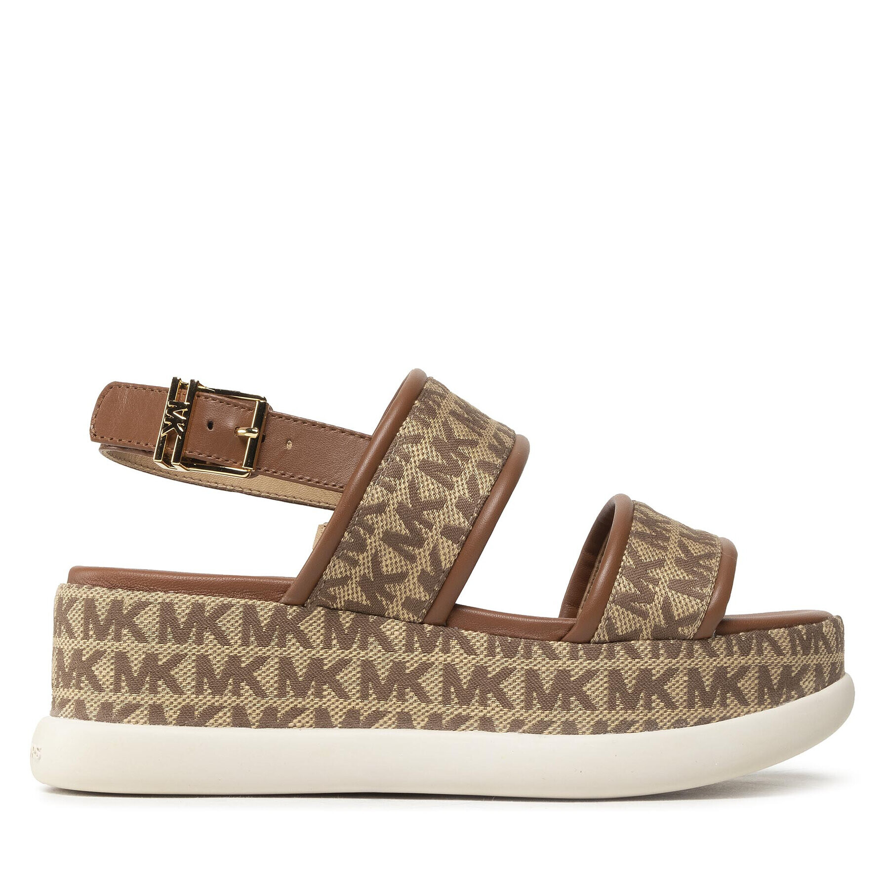 MICHAEL Michael Kors Sandály Presley Platform Sandal 40S2PRFA1Y Hnědá - Pepit.cz