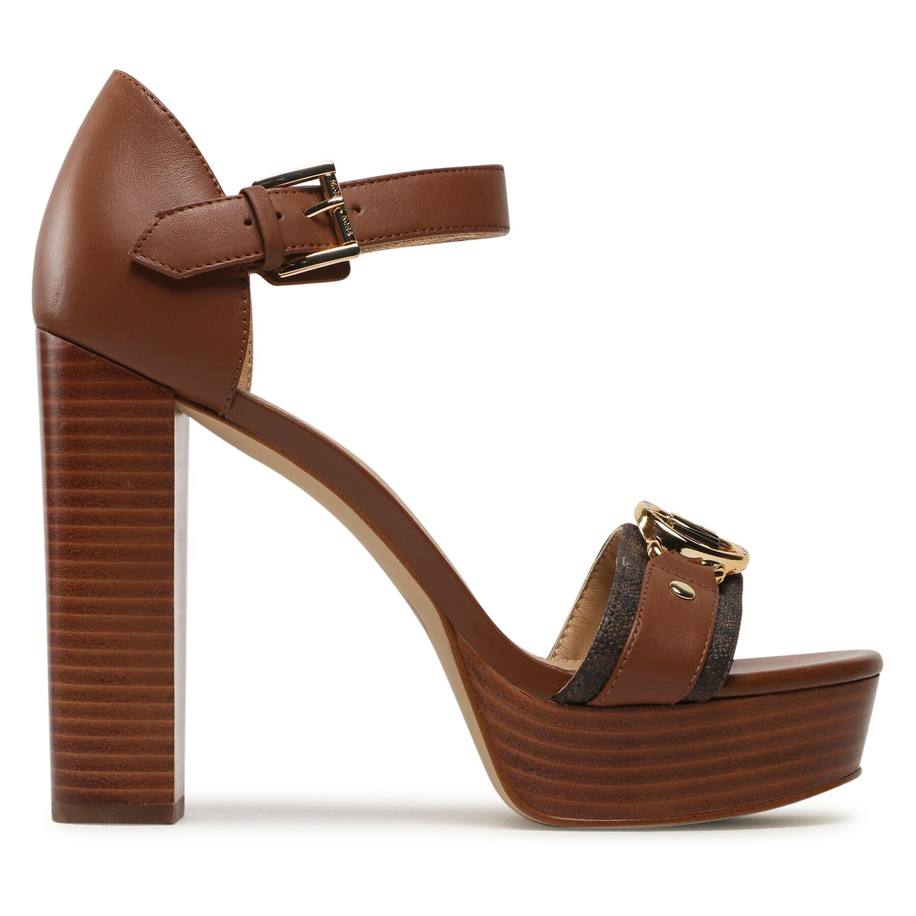 MICHAEL Michael Kors Sandály Rory Platform Sandal 40S3ROHS3L Hnědá - Pepit.cz