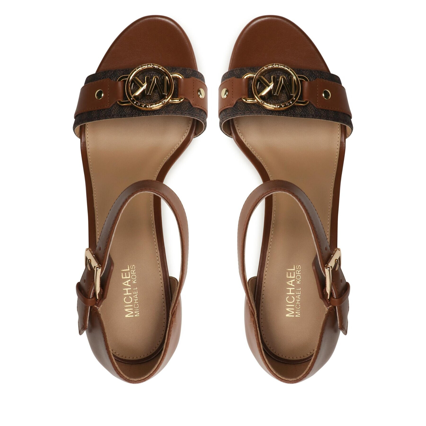 MICHAEL Michael Kors Sandály Rory Platform Sandal 40S3ROHS3L Hnědá - Pepit.cz