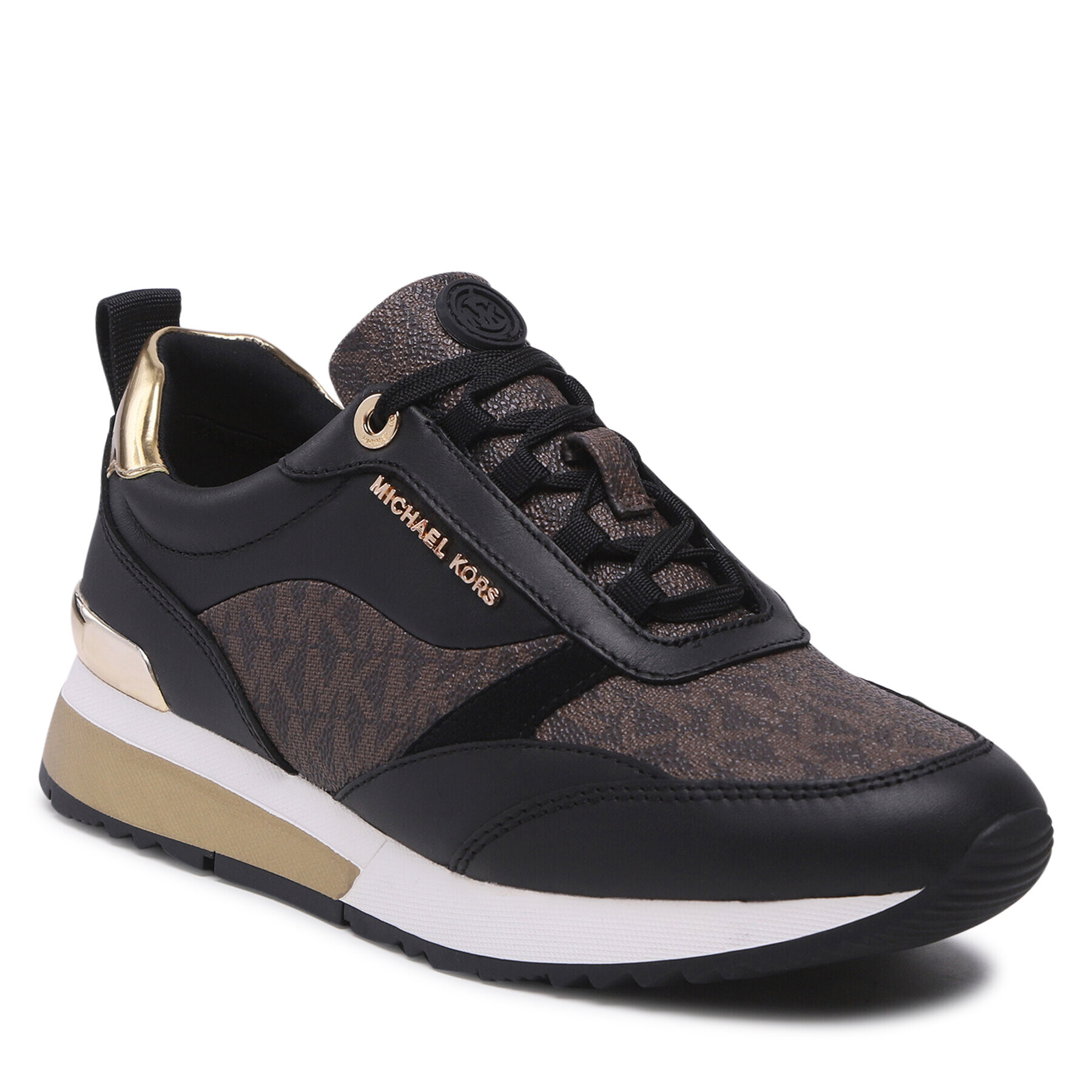 MICHAEL Michael Kors Sneakersy Allie Stride Trainer 43T2ALFS4L Hnědá - Pepit.cz