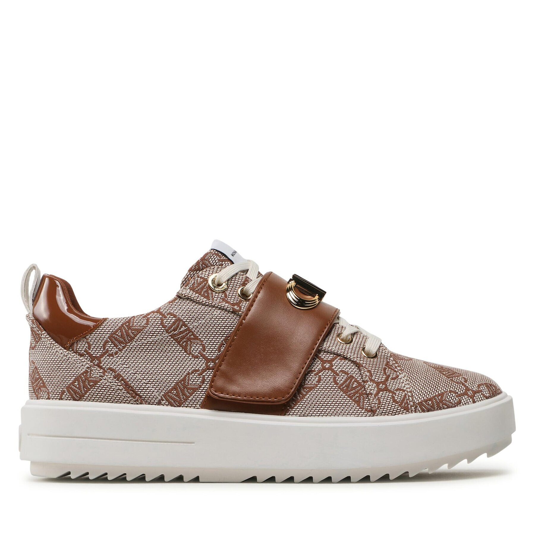 MICHAEL Michael Kors Sneakersy Emmet Strap Lace Up 43S3EMFS1Y Hnědá - Pepit.cz