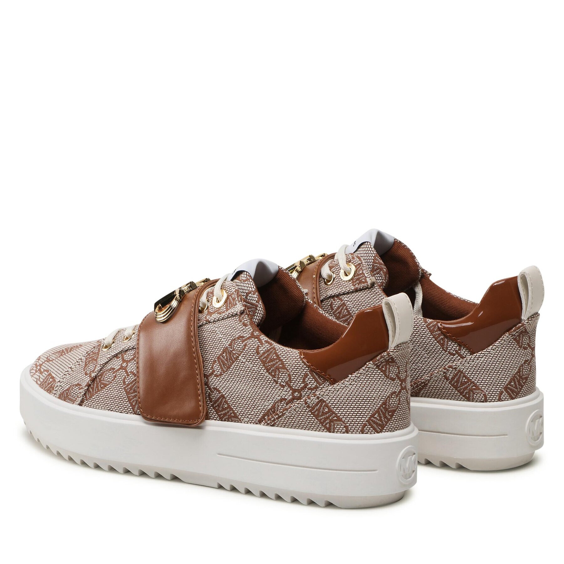 MICHAEL Michael Kors Sneakersy Emmet Strap Lace Up 43S3EMFS1Y Hnědá - Pepit.cz