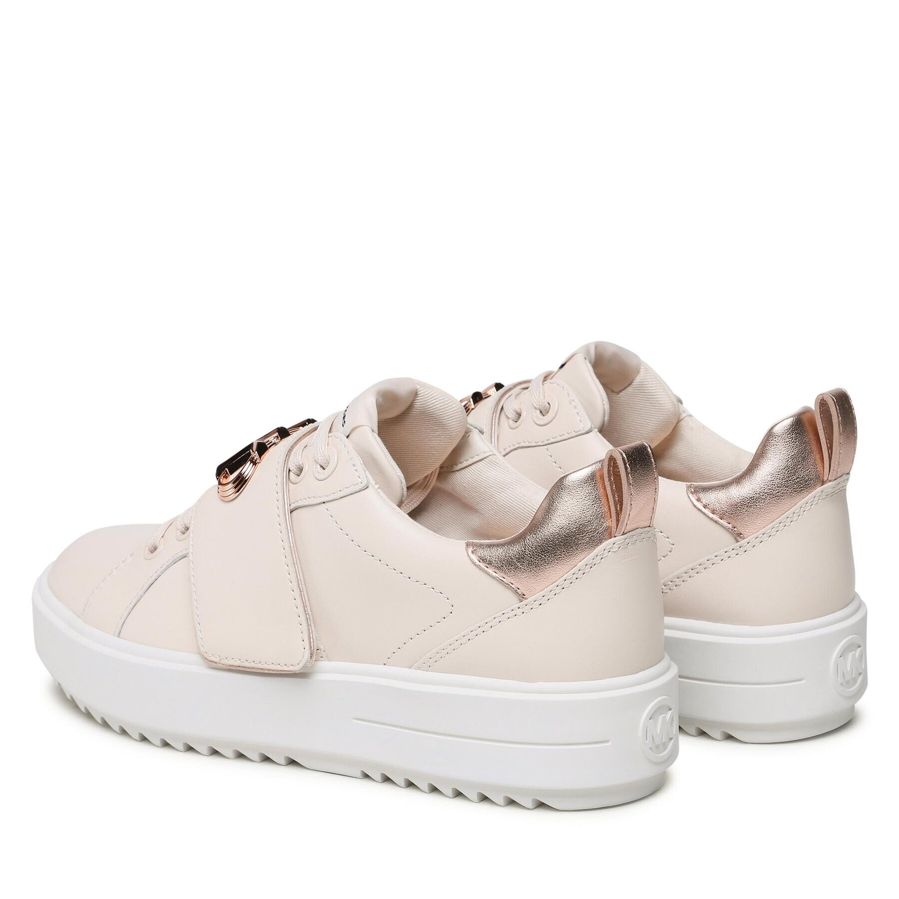 MICHAEL Michael Kors Sneakersy Emmett Strap Lace Up 43S3EMFS1L Béžová - Pepit.cz