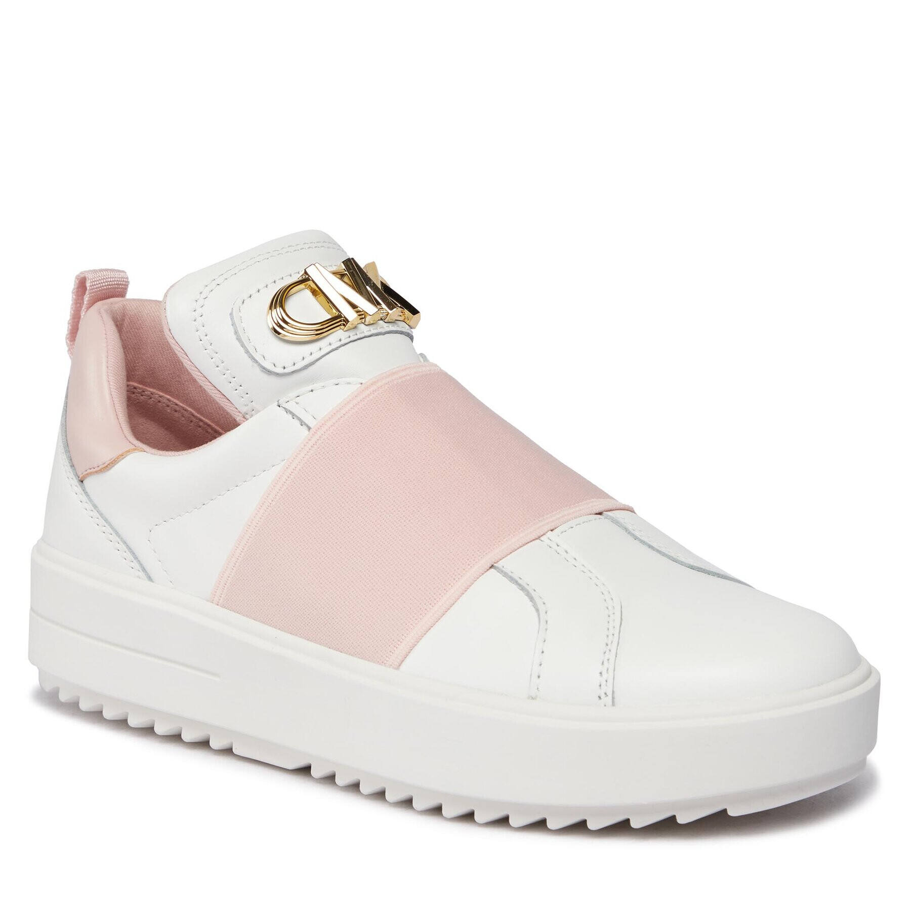 MICHAEL Michael Kors Sneakersy Emmett Strap Slip On 43F3EMFP1L Růžová - Pepit.cz