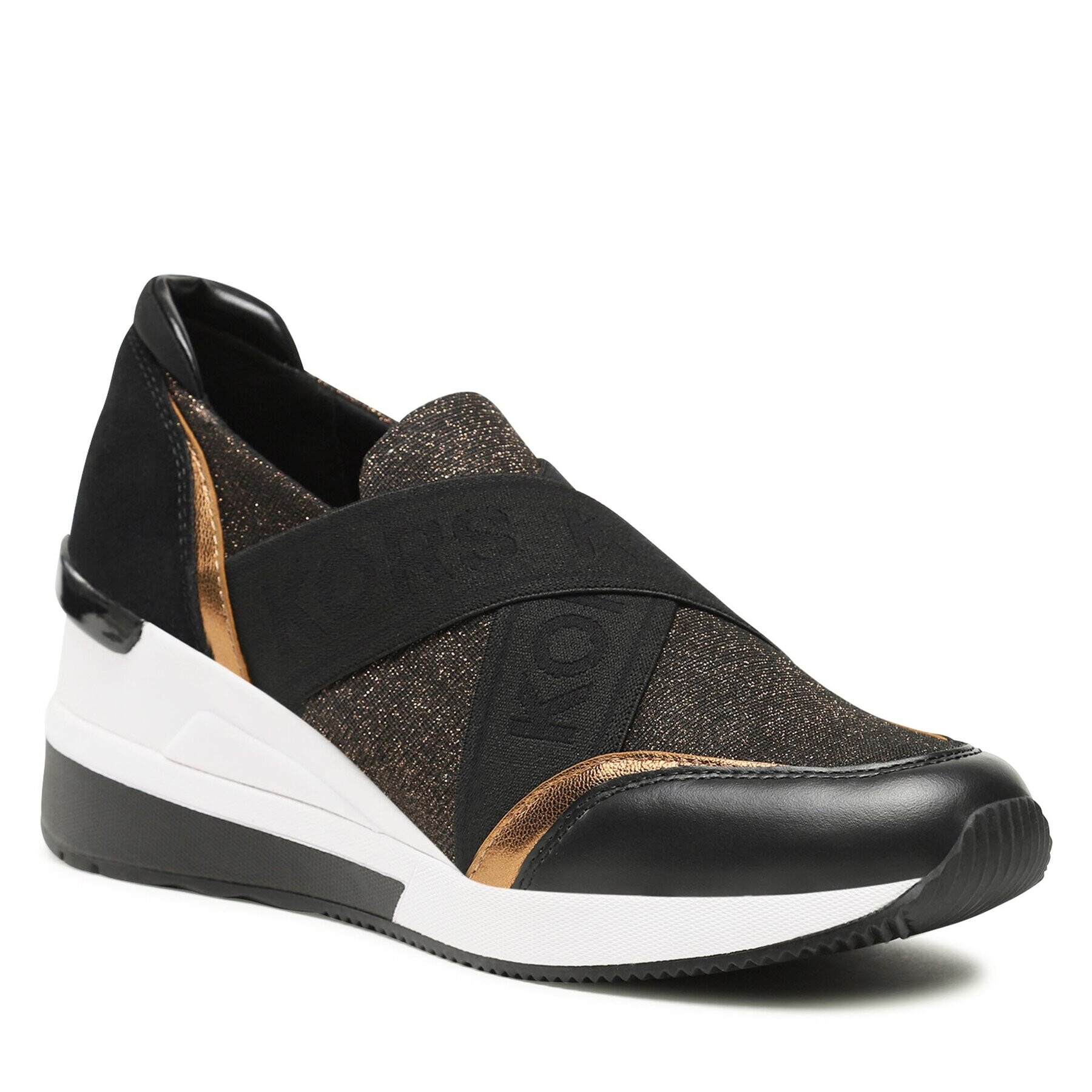 MICHAEL Michael Kors Sneakersy Geena Slip On Trainer 43F3GNFP1D Černá - Pepit.cz