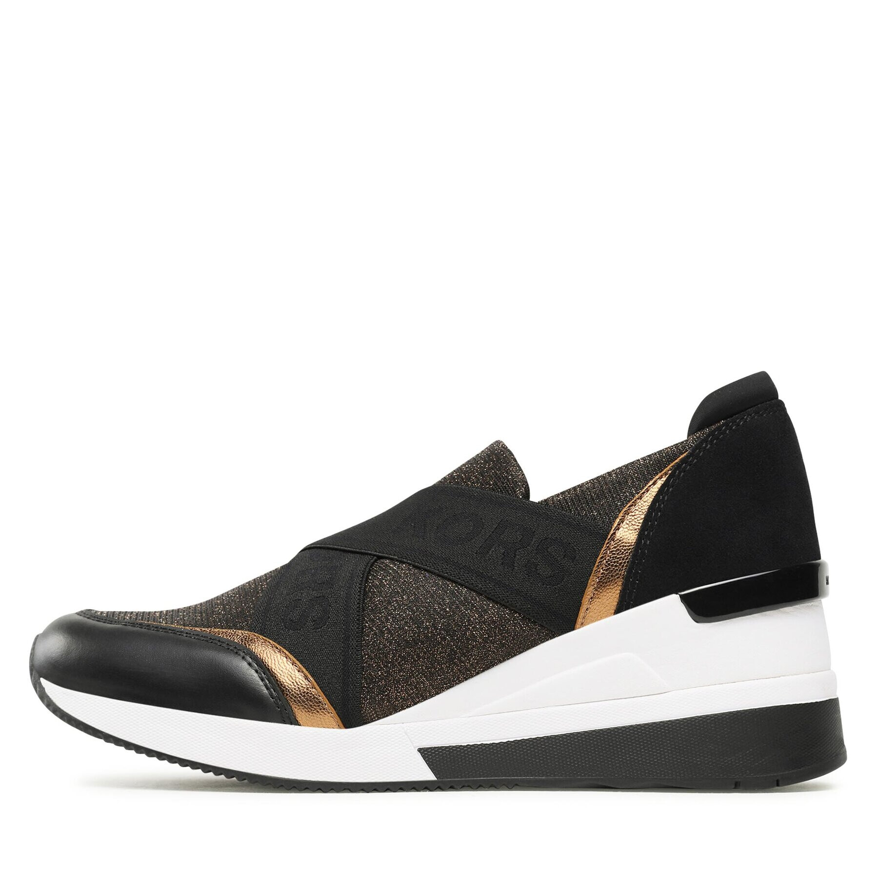 MICHAEL Michael Kors Sneakersy Geena Slip On Trainer 43F3GNFP1D Černá - Pepit.cz