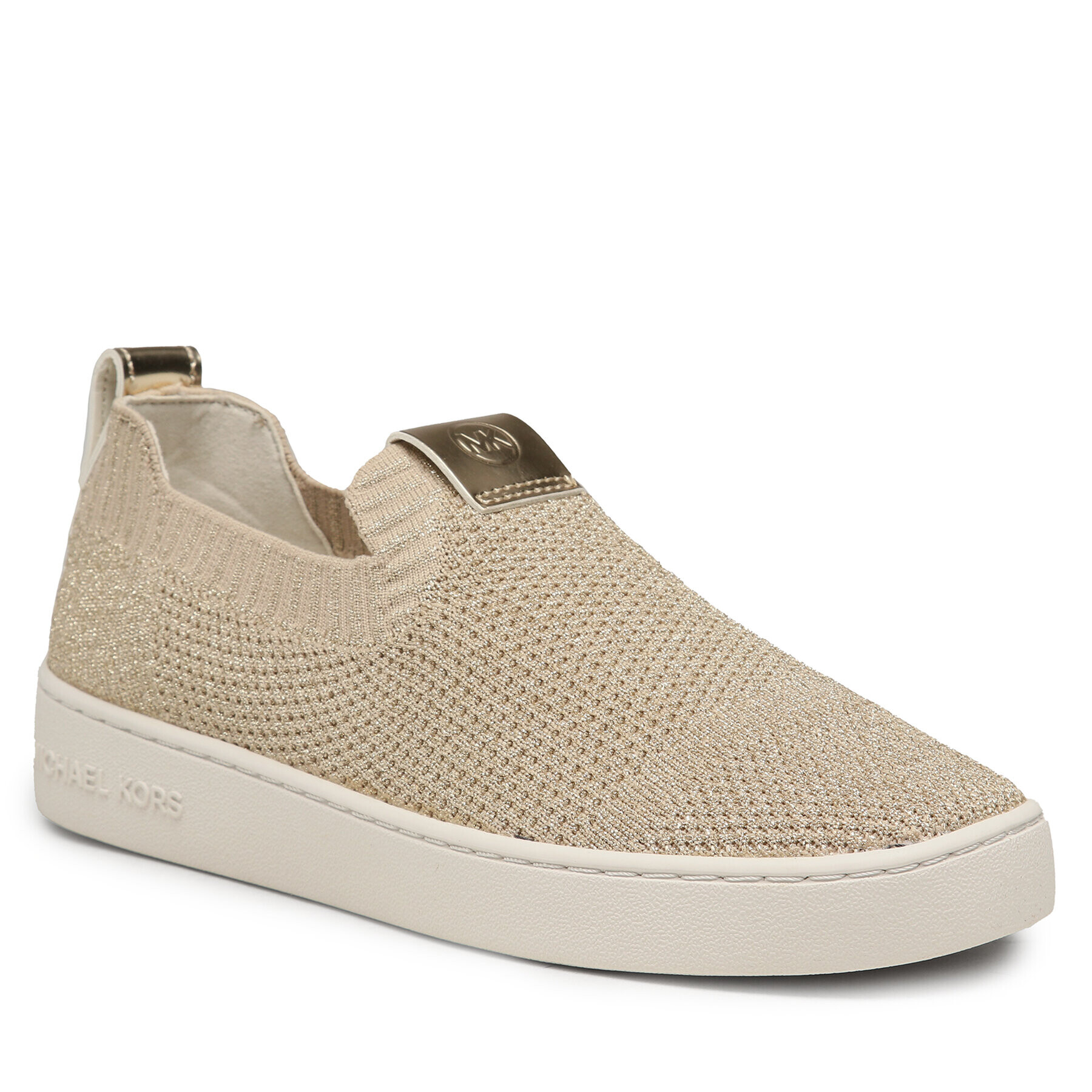 MICHAEL Michael Kors Sneakersy Juno Knit Slip On 43R3JUFSAM Zlatá - Pepit.cz