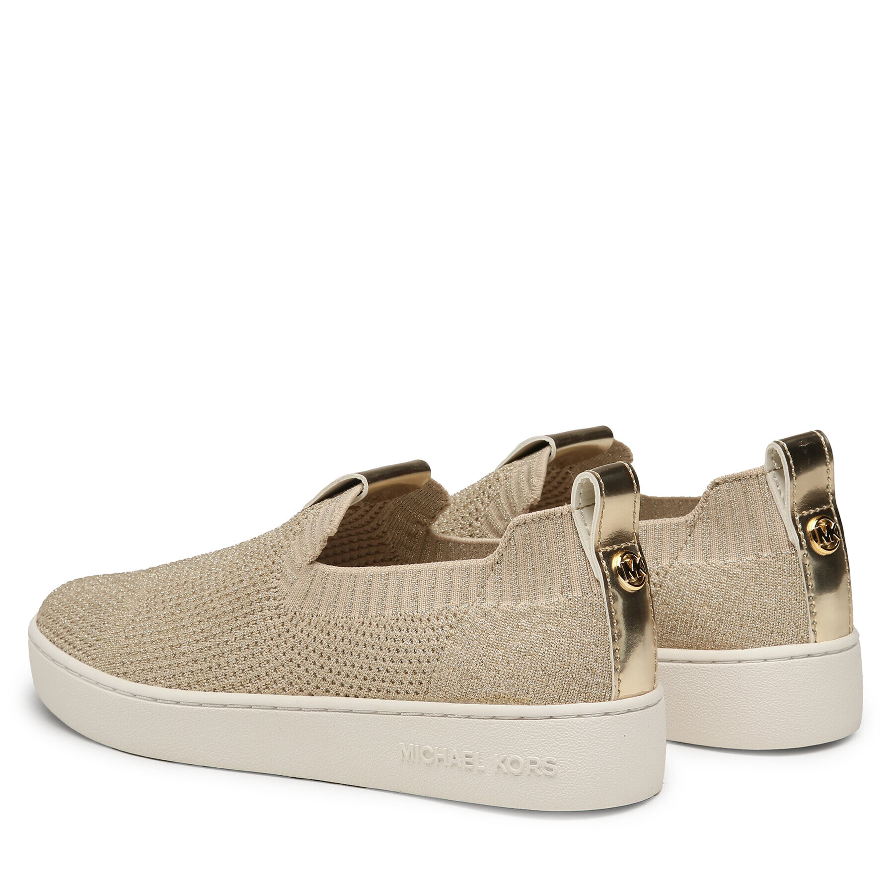 MICHAEL Michael Kors Sneakersy Juno Knit Slip On 43R3JUFSAM Zlatá - Pepit.cz