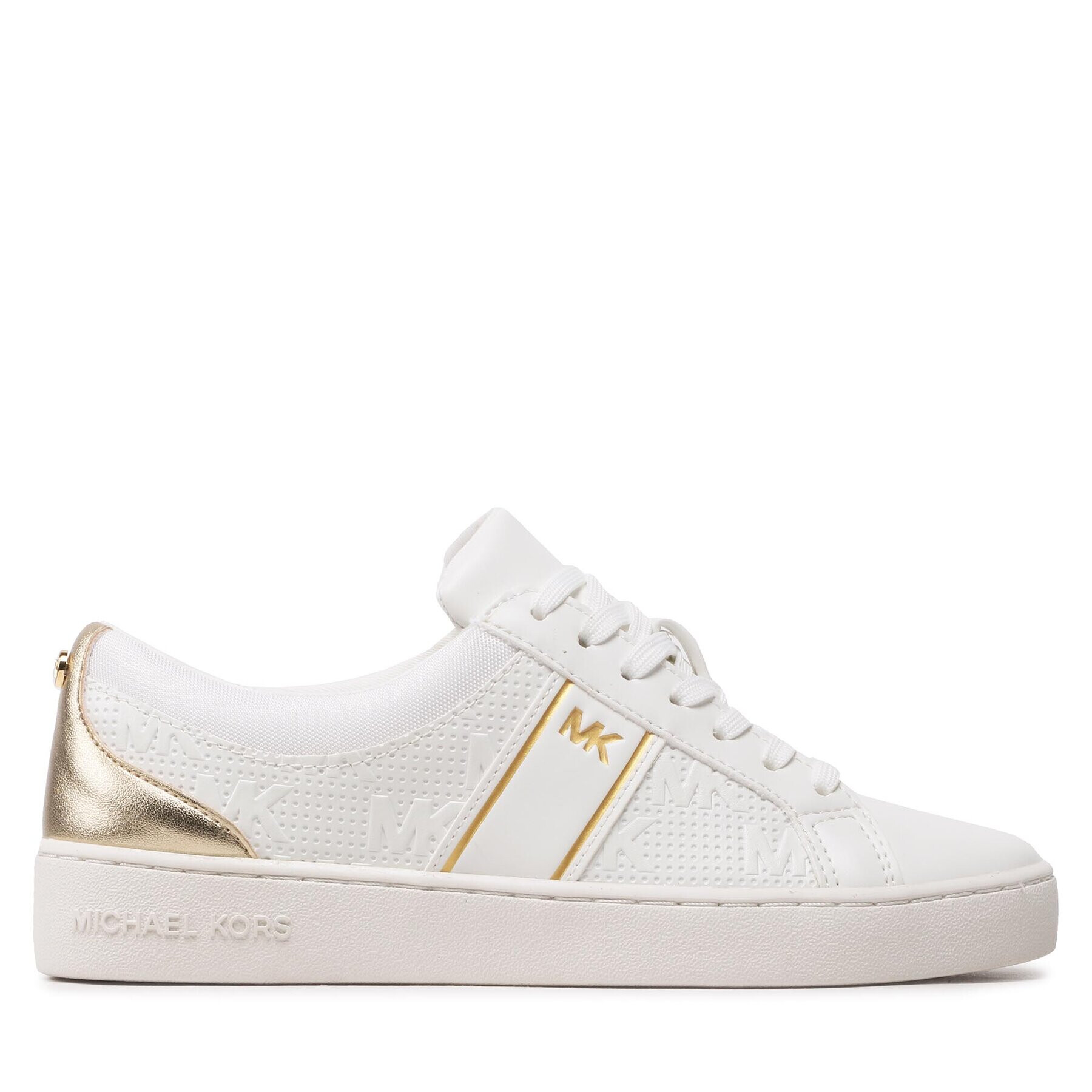 MICHAEL Michael Kors Sneakersy Juno Stripe Lacu Up 43S3JUFSCB Bílá - Pepit.cz