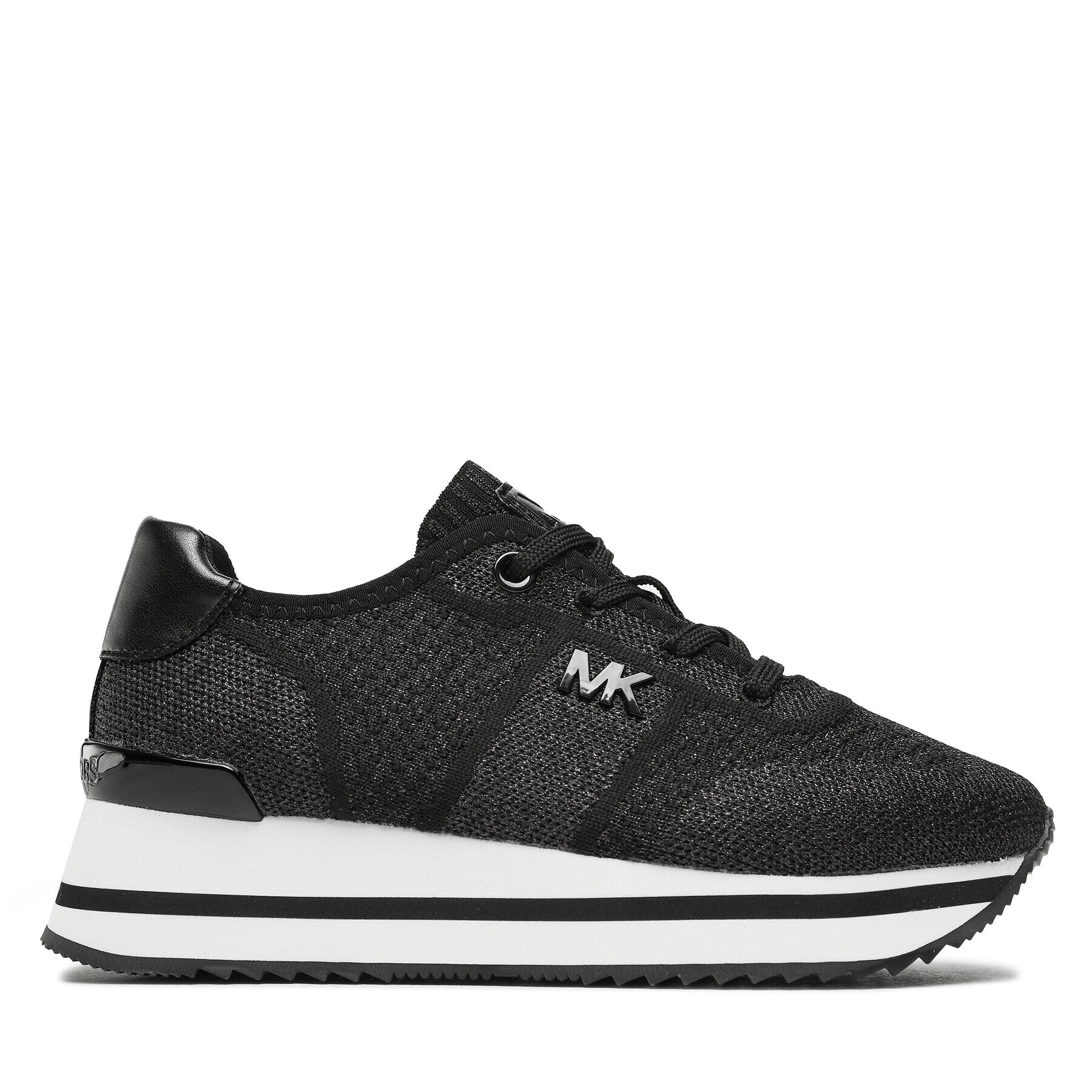 MICHAEL Michael Kors Sneakersy Monique Knit Trainer 43F3MQFSAM Černá - Pepit.cz