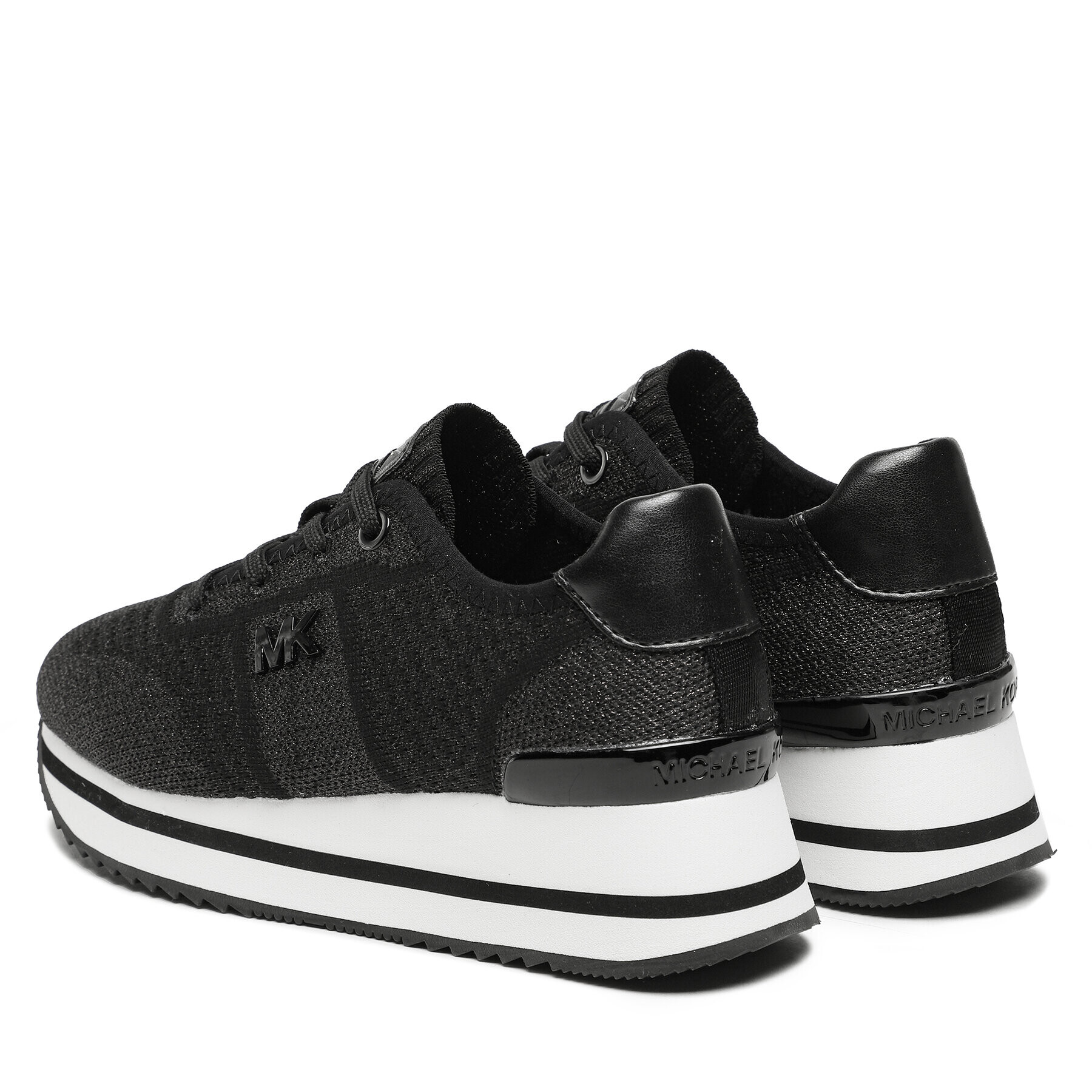 MICHAEL Michael Kors Sneakersy Monique Knit Trainer 43F3MQFSAM Černá - Pepit.cz