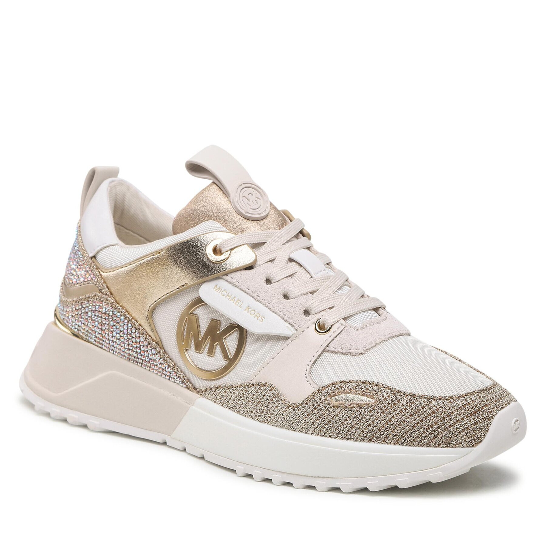 MICHAEL Michael Kors Sneakersy Theo Trainer 43F2THFS3D Zlatá - Pepit.cz