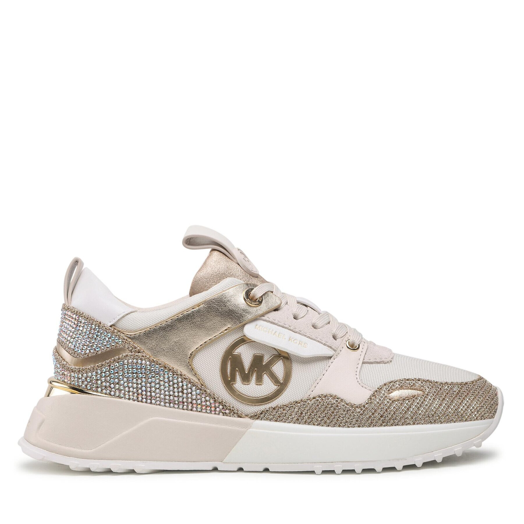 MICHAEL Michael Kors Sneakersy Theo Trainer 43F2THFS3D Zlatá - Pepit.cz