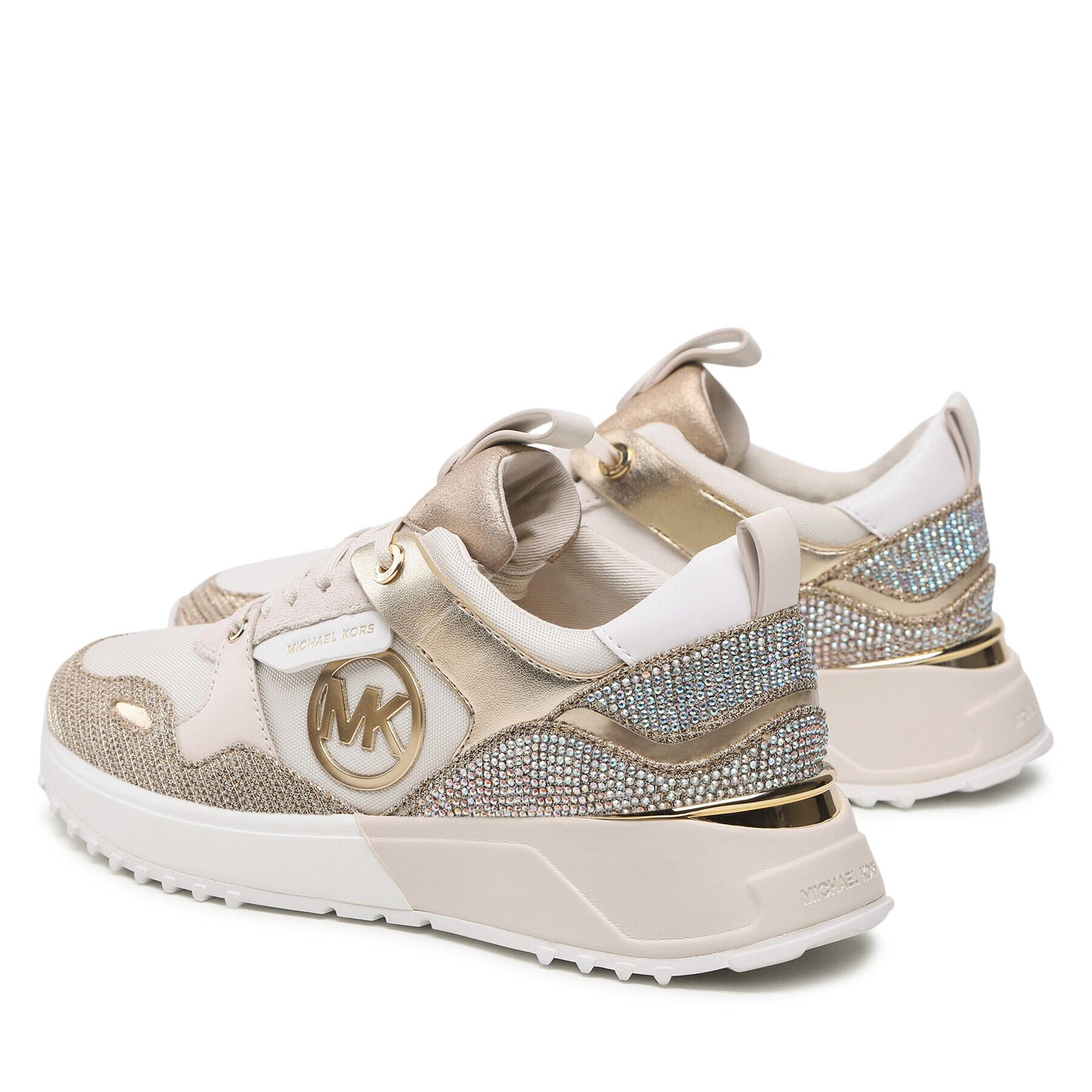 MICHAEL Michael Kors Sneakersy Theo Trainer 43F2THFS3D Zlatá - Pepit.cz