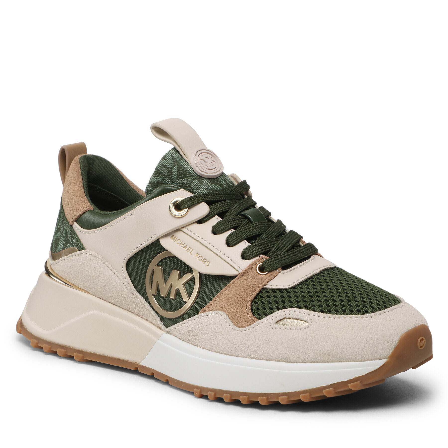 MICHAEL Michael Kors Sneakersy Theo Trainer 43F3THFS1D Zelená - Pepit.cz