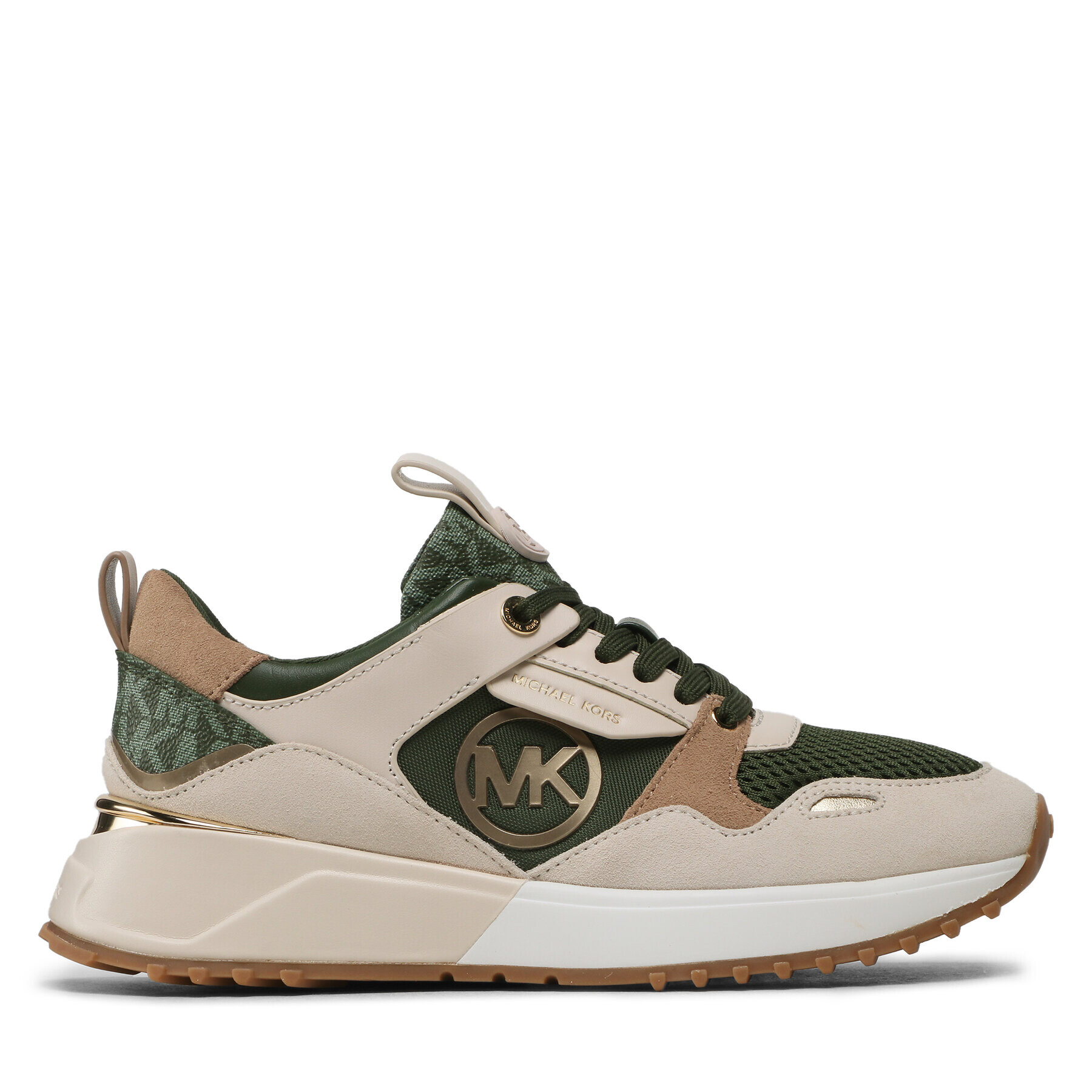 MICHAEL Michael Kors Sneakersy Theo Trainer 43F3THFS1D Zelená - Pepit.cz