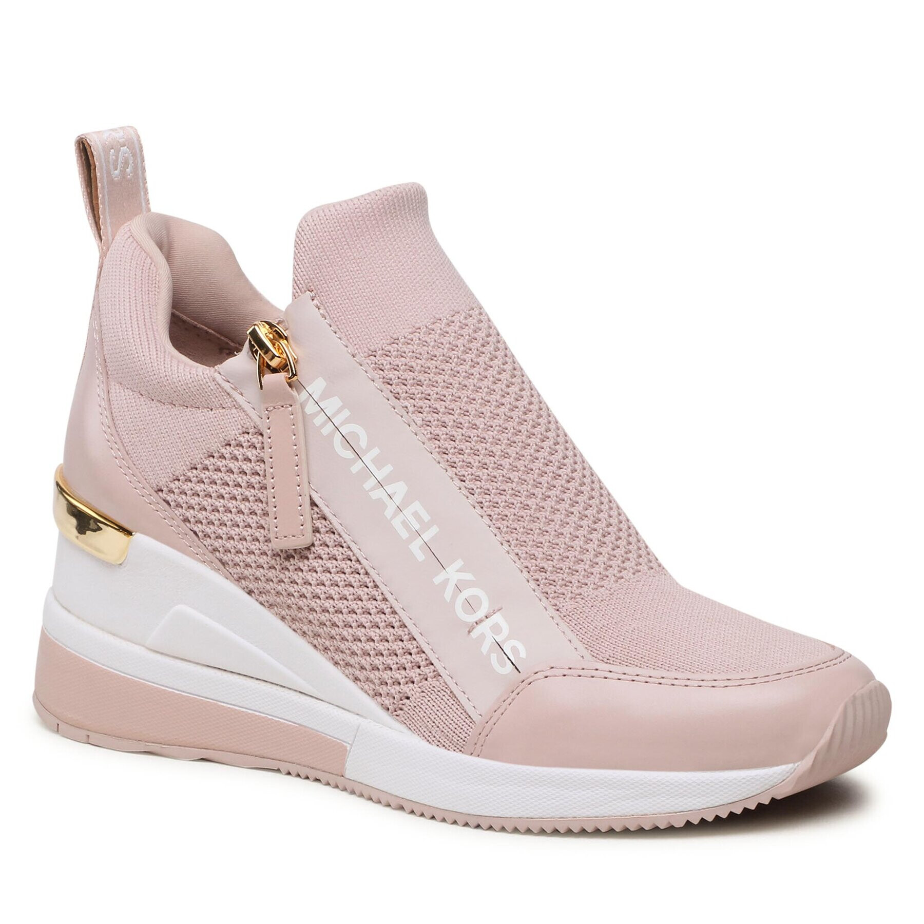 MICHAEL Michael Kors Sneakersy Willis Wedge Trainer 43S3WIFS1D Růžová - Pepit.cz