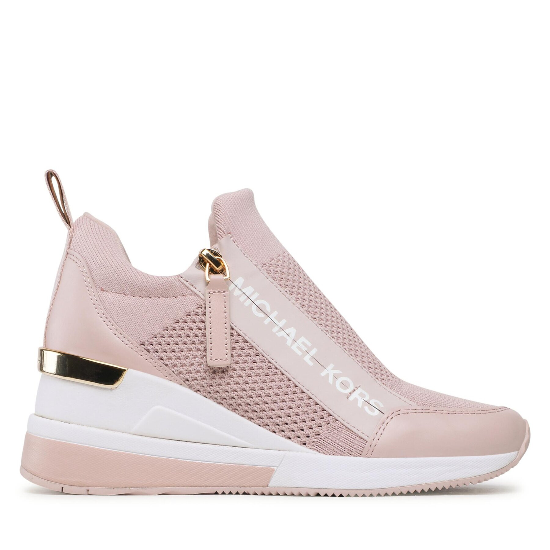 MICHAEL Michael Kors Sneakersy Willis Wedge Trainer 43S3WIFS1D Růžová - Pepit.cz