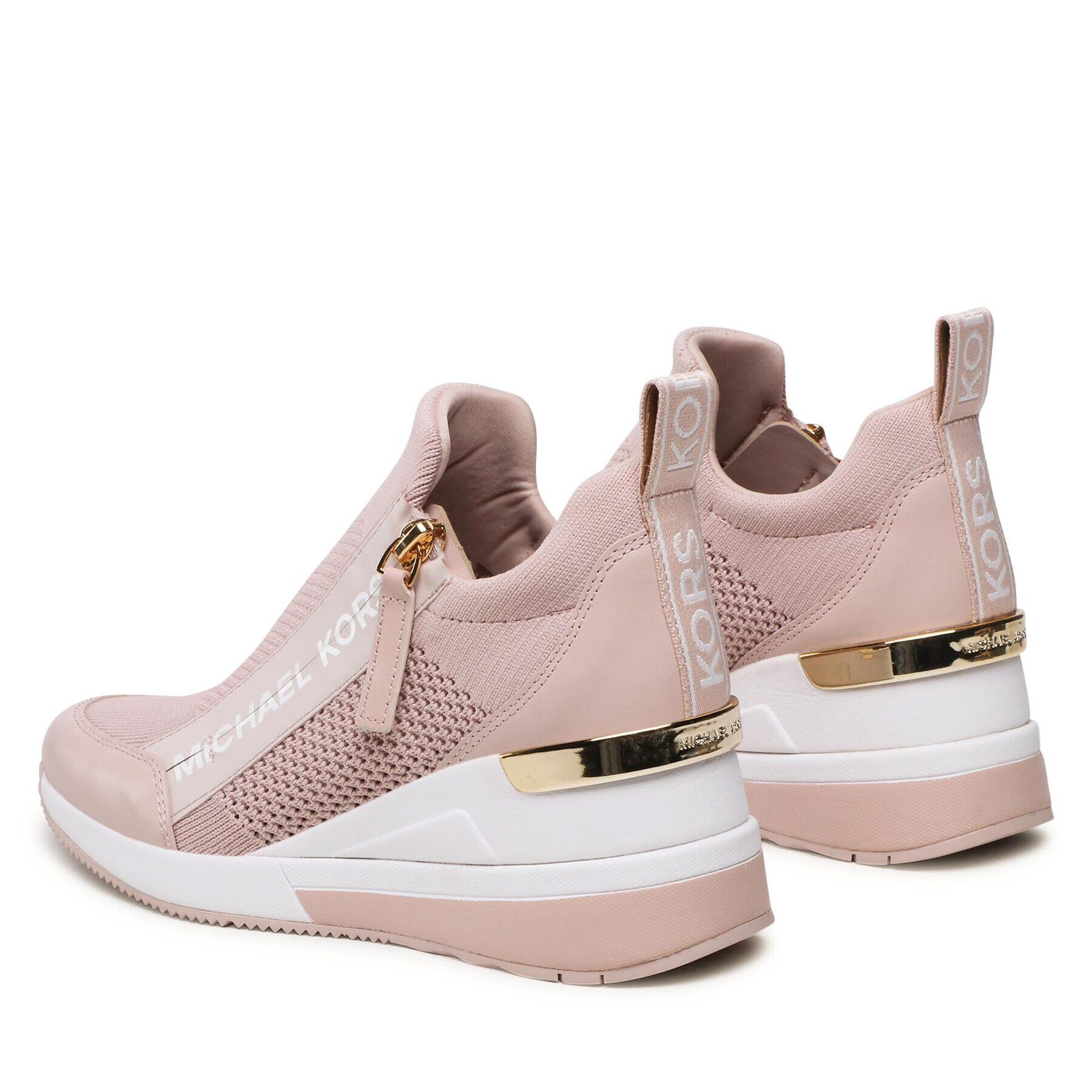 MICHAEL Michael Kors Sneakersy Willis Wedge Trainer 43S3WIFS1D Růžová - Pepit.cz