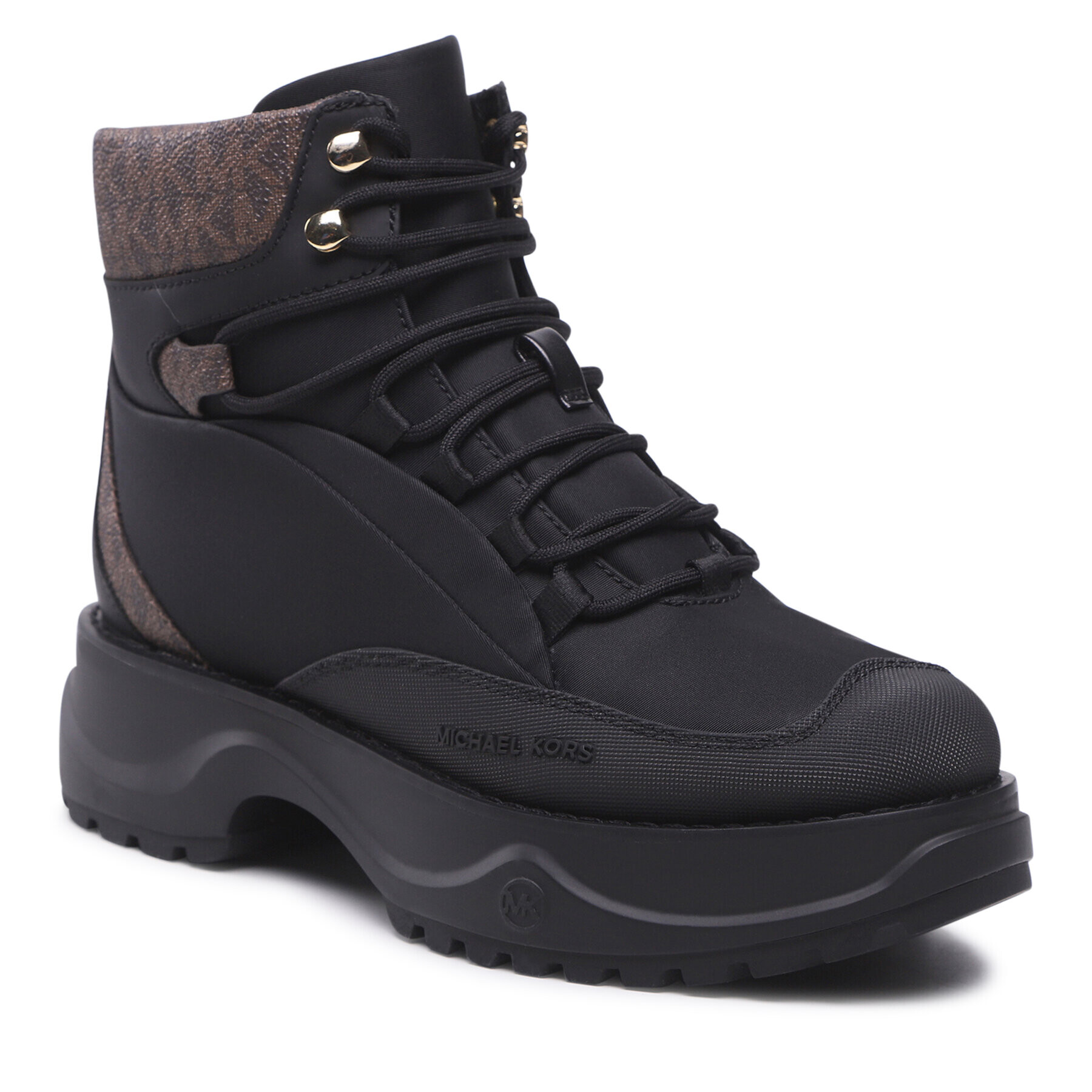 MICHAEL Michael Kors Turistická obuv Dupree Hiker Bootie 40F2DUFE6B Černá - Pepit.cz