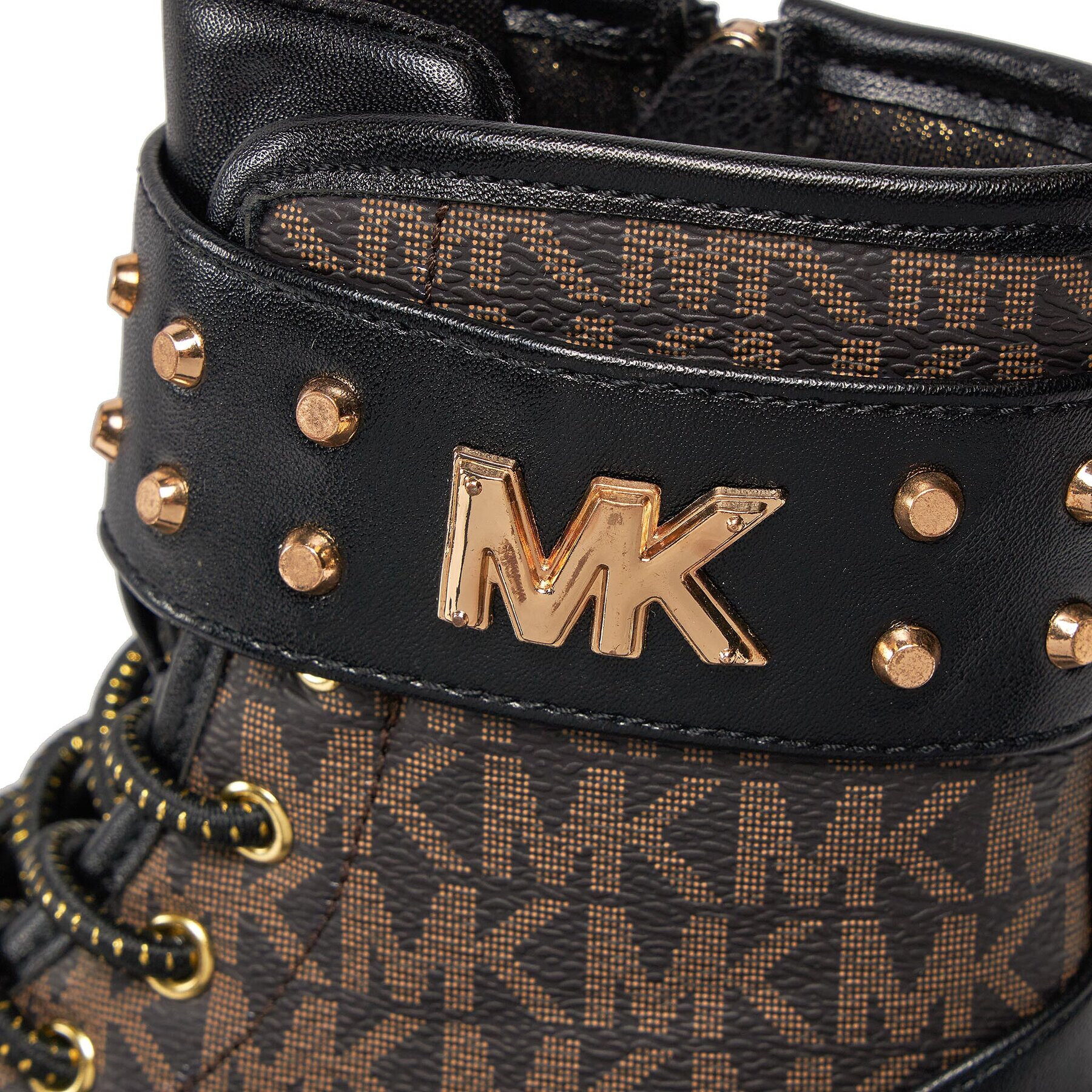 MICHAEL Michael Kors Turistická obuv Haskell Studs MK100794 Černá - Pepit.cz