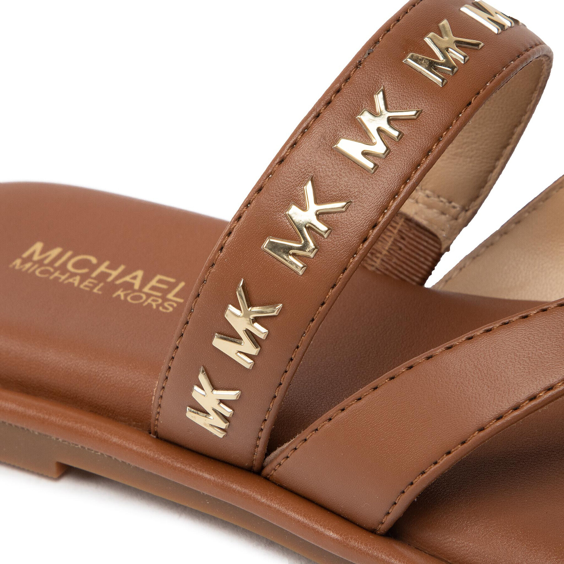 MICHAEL Michael Kors Žabky Alba Thong Slide 40T2ALFA1L Hnědá - Pepit.cz