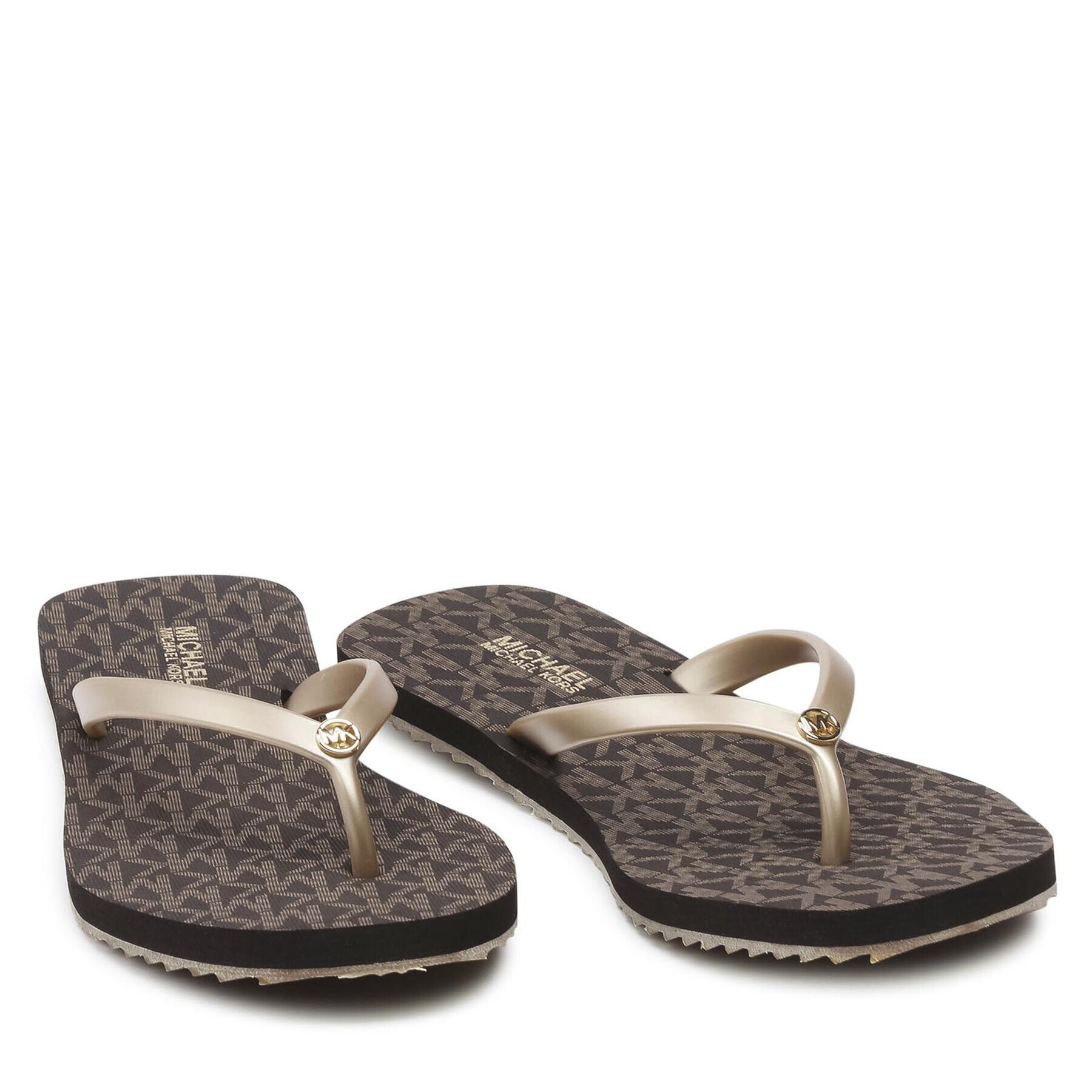 MICHAEL Michael Kors Žabky Jinx Flip Flop 40S1JIFA1Q Zlatá - Pepit.cz