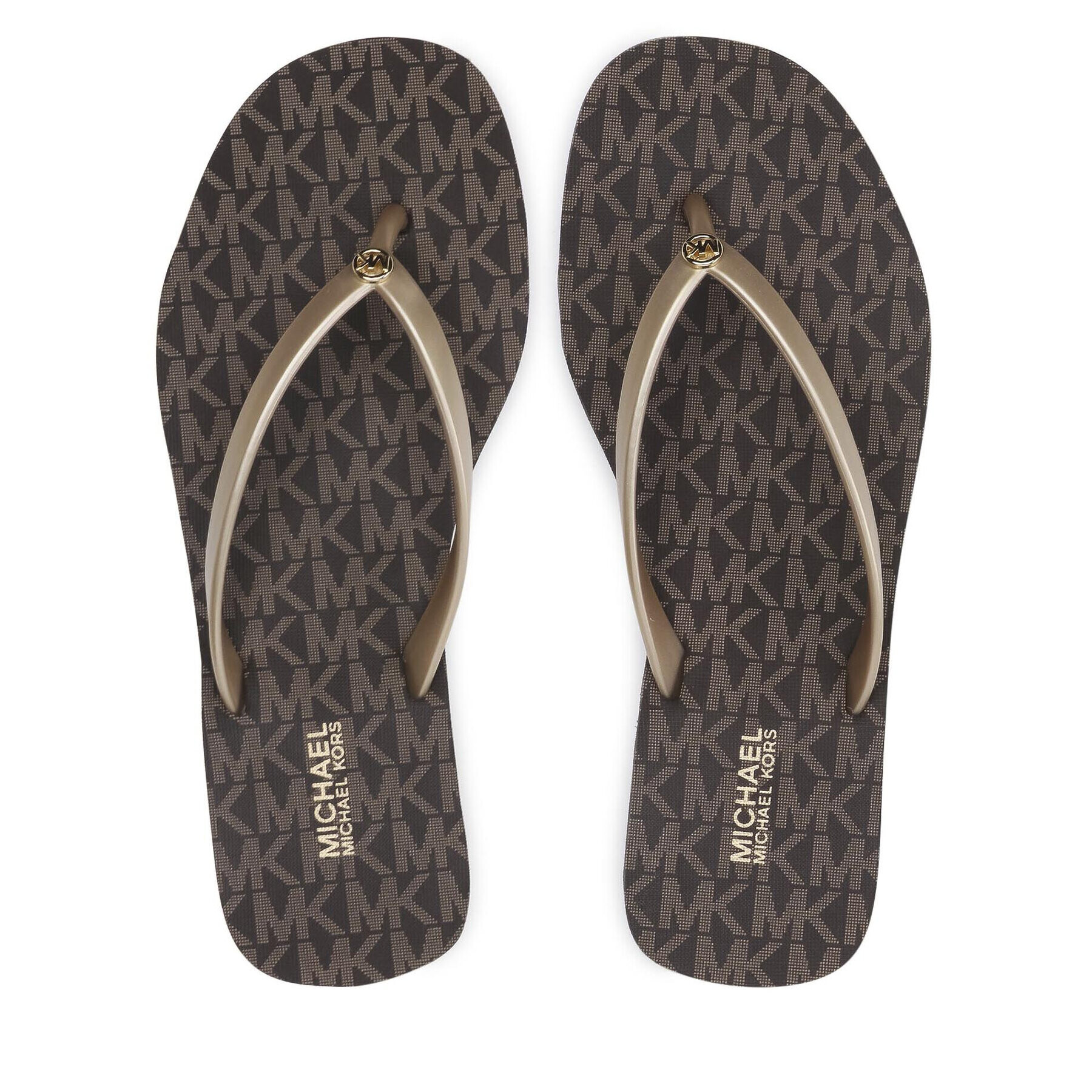 MICHAEL Michael Kors Žabky Jinx Flip Flop 40S1JIFA1Q Zlatá - Pepit.cz