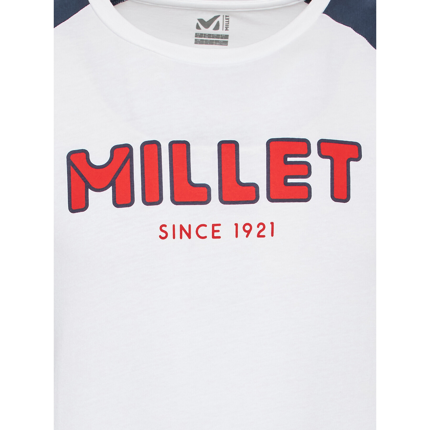 Millet T-Shirt Heriage Ts Ls M Miv9662 Bílá Regular Fit - Pepit.cz